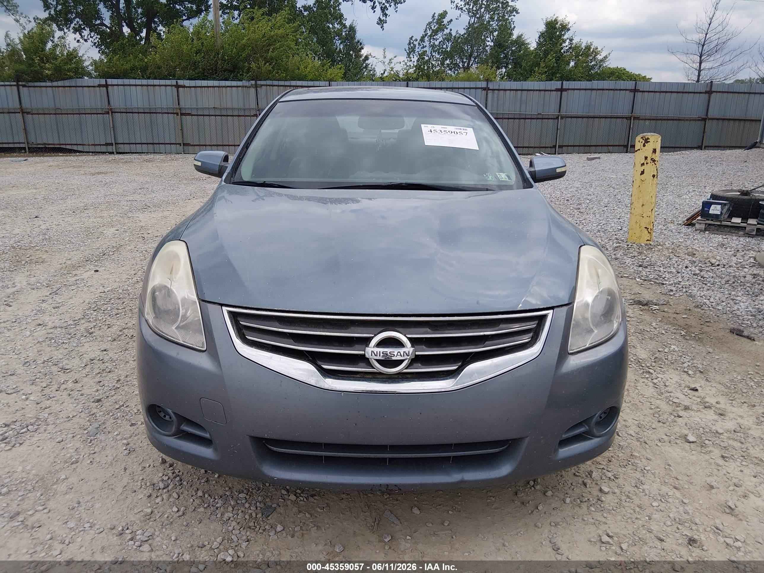 2010 Nissan Altima 2.5 S Gray vin: 1N4AL2AP8AN548115