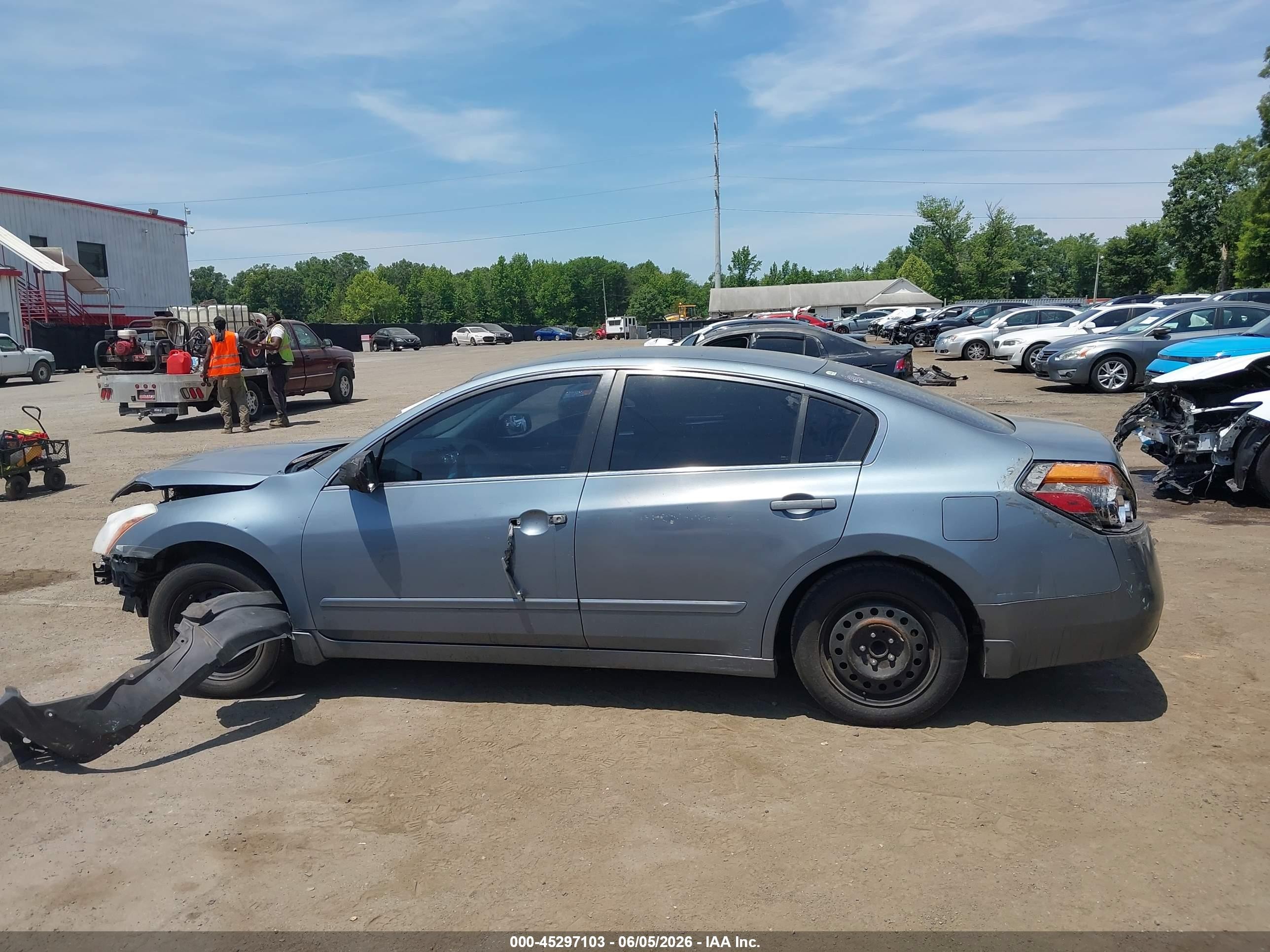 2010 Nissan Altima 2.5 S Blue vin: 1N4AL2AP8AN552732