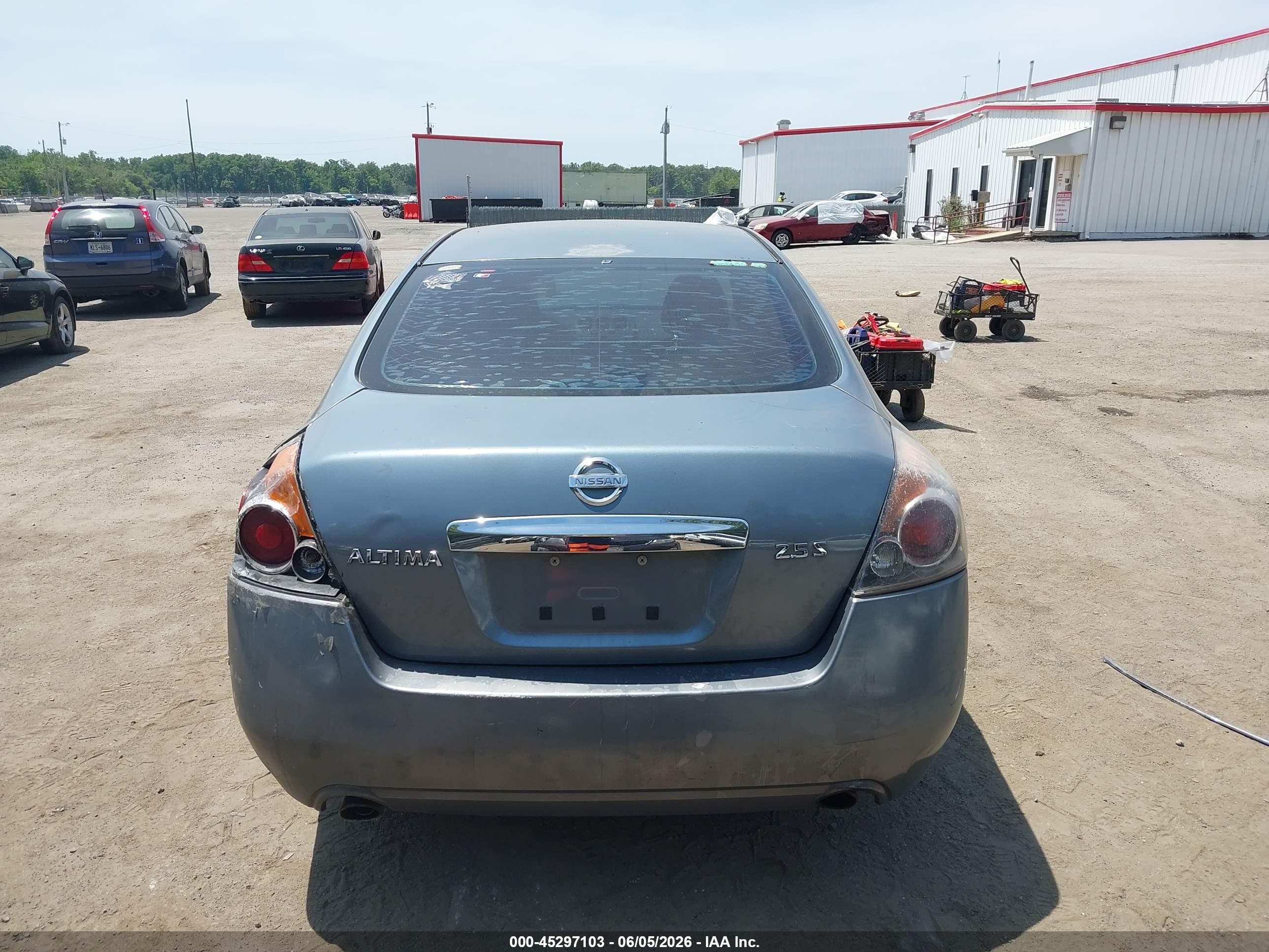 2010 Nissan Altima 2.5 S Blue vin: 1N4AL2AP8AN552732