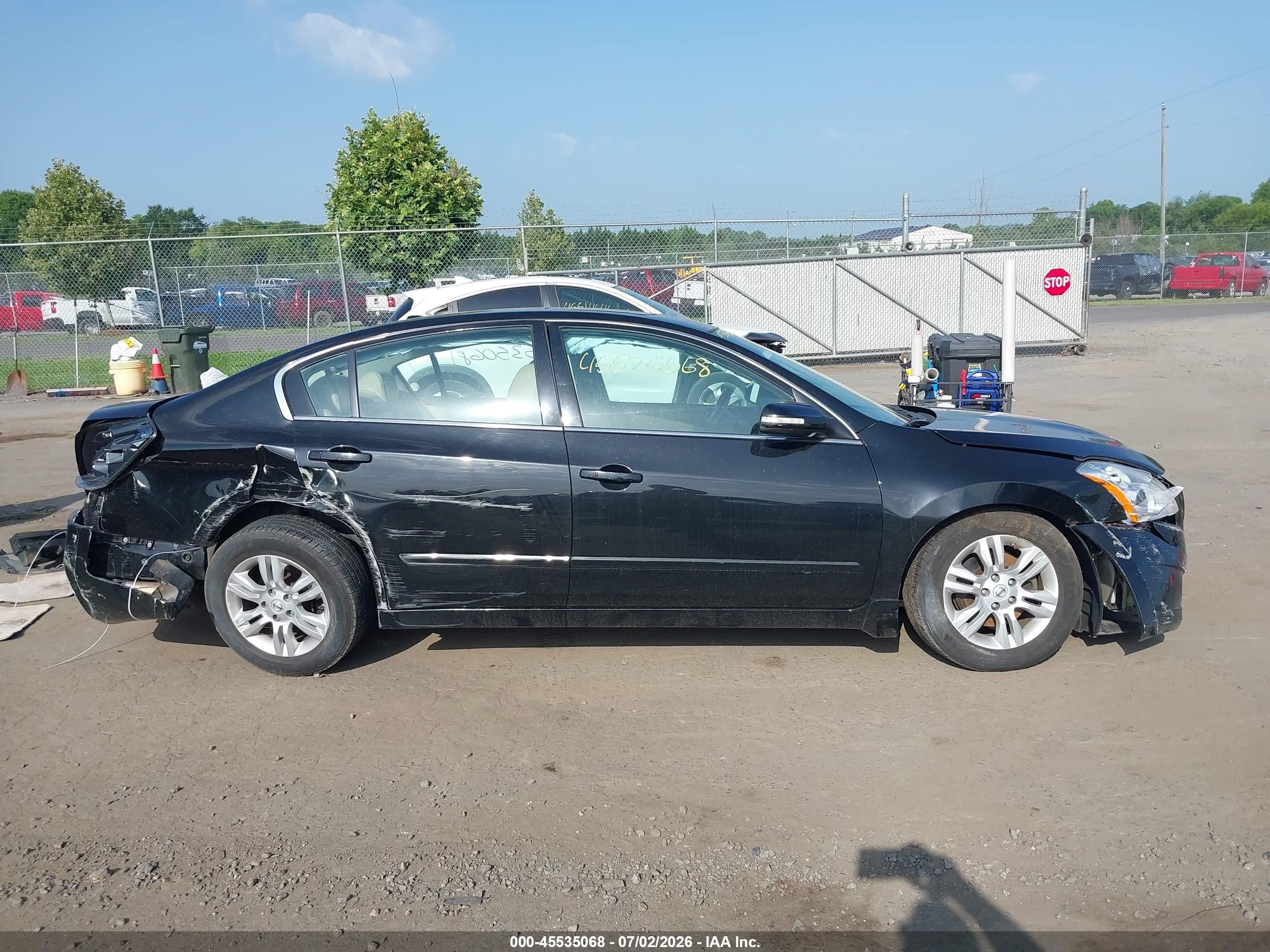 2010 Nissan Altima 2.5 S Черный vin: 1N4AL2AP8AN559891