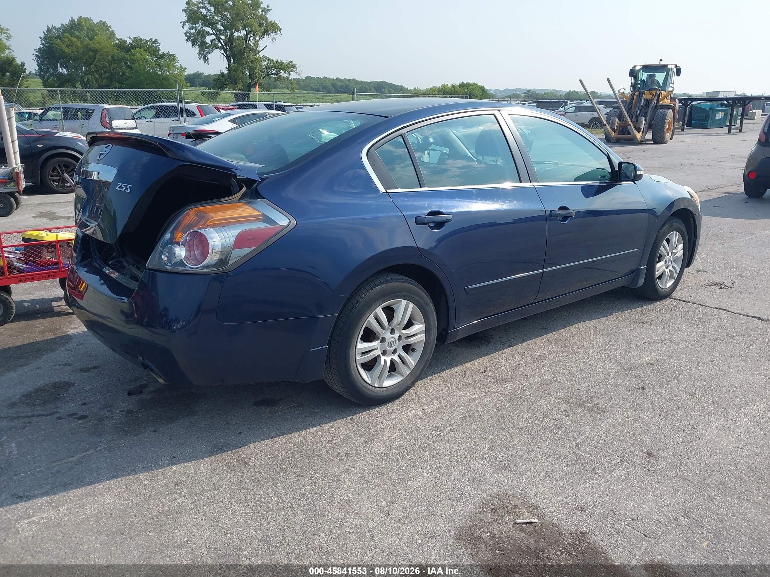 2011 Nissan Altima 2.5 S Blue vin: 1N4AL2AP8BC123779