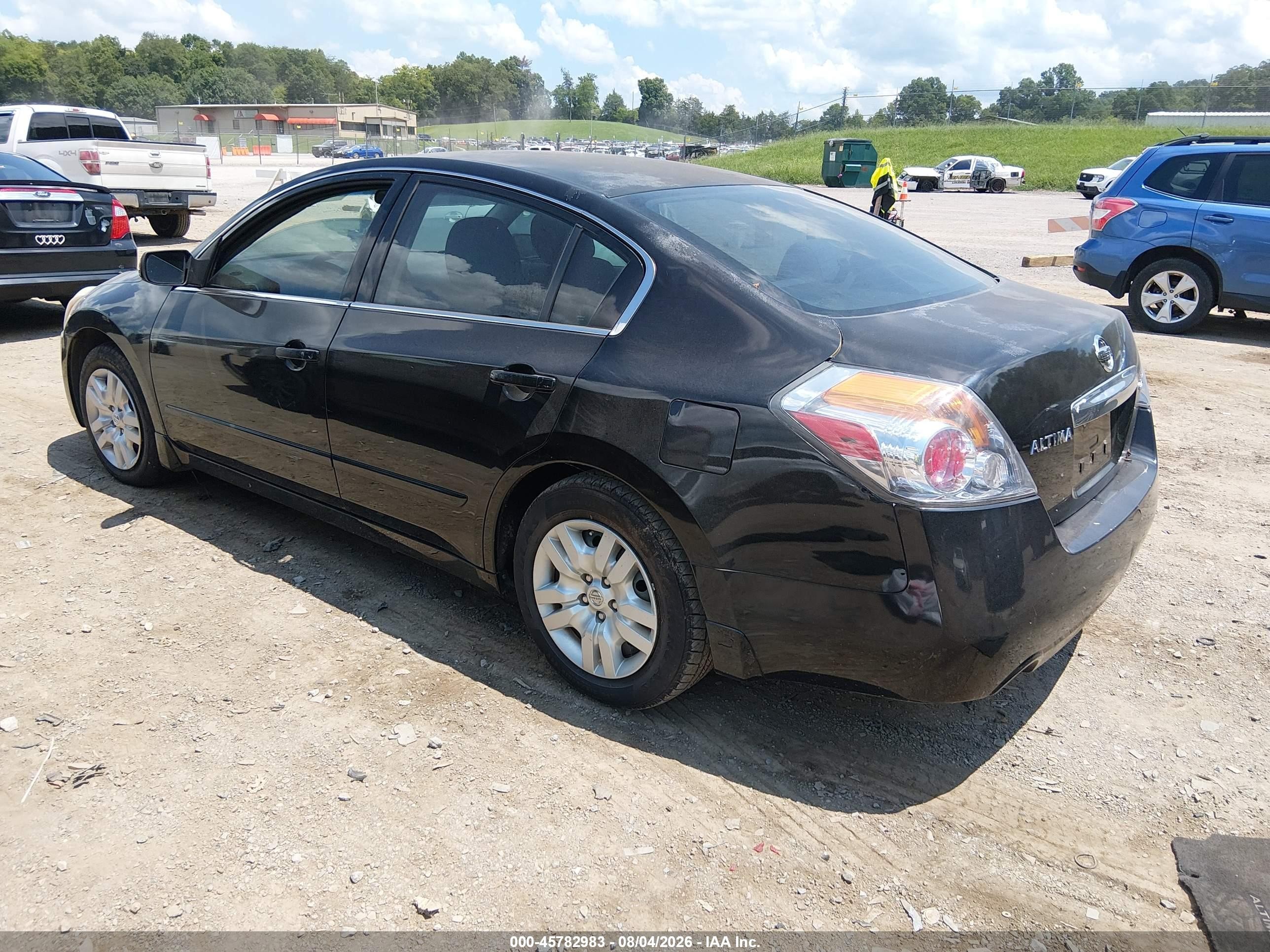 2011 Nissan Altima 2.5 S Черный vin: 1N4AL2AP8BC133454