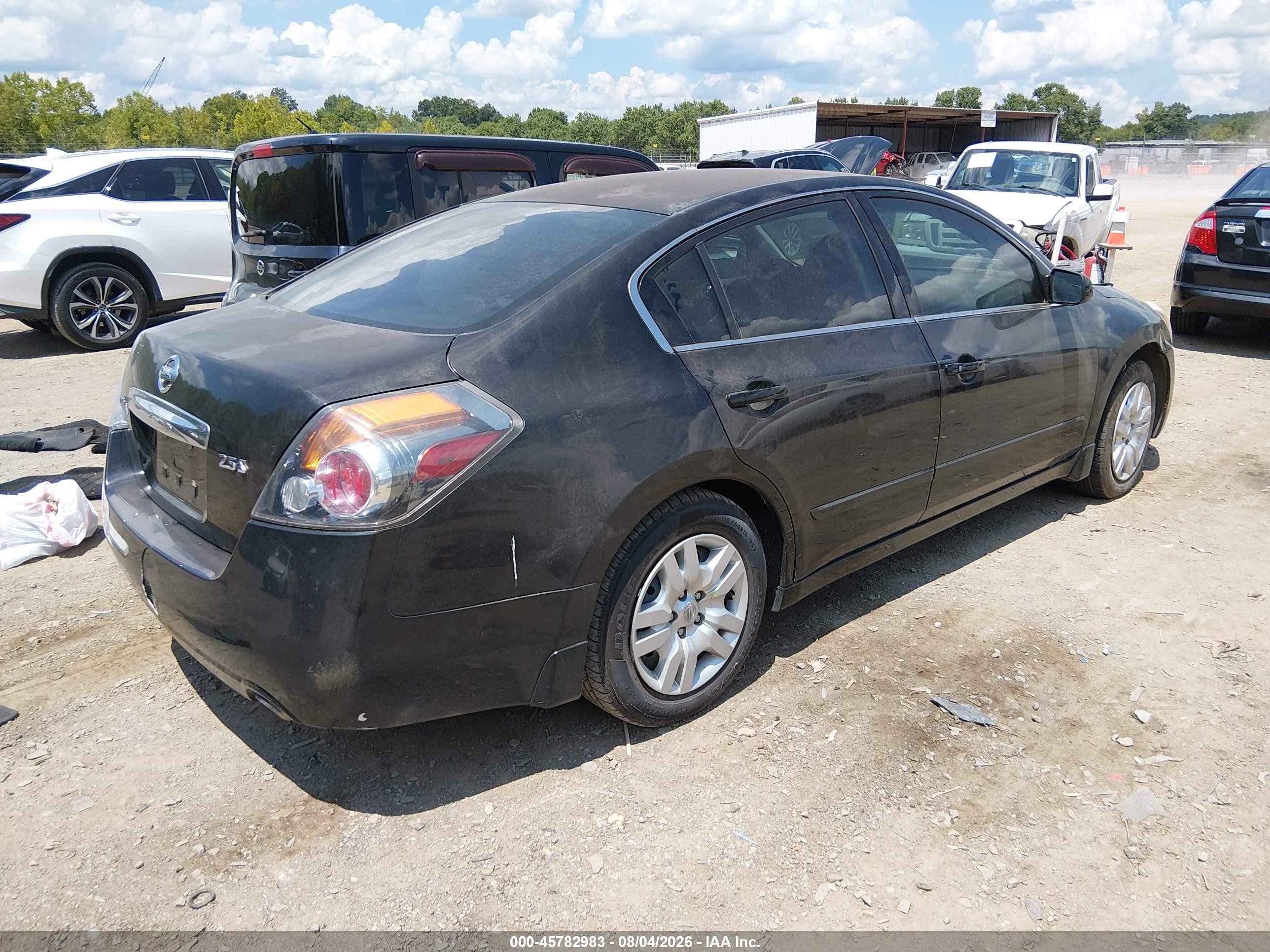2011 Nissan Altima 2.5 S Черный vin: 1N4AL2AP8BC133454