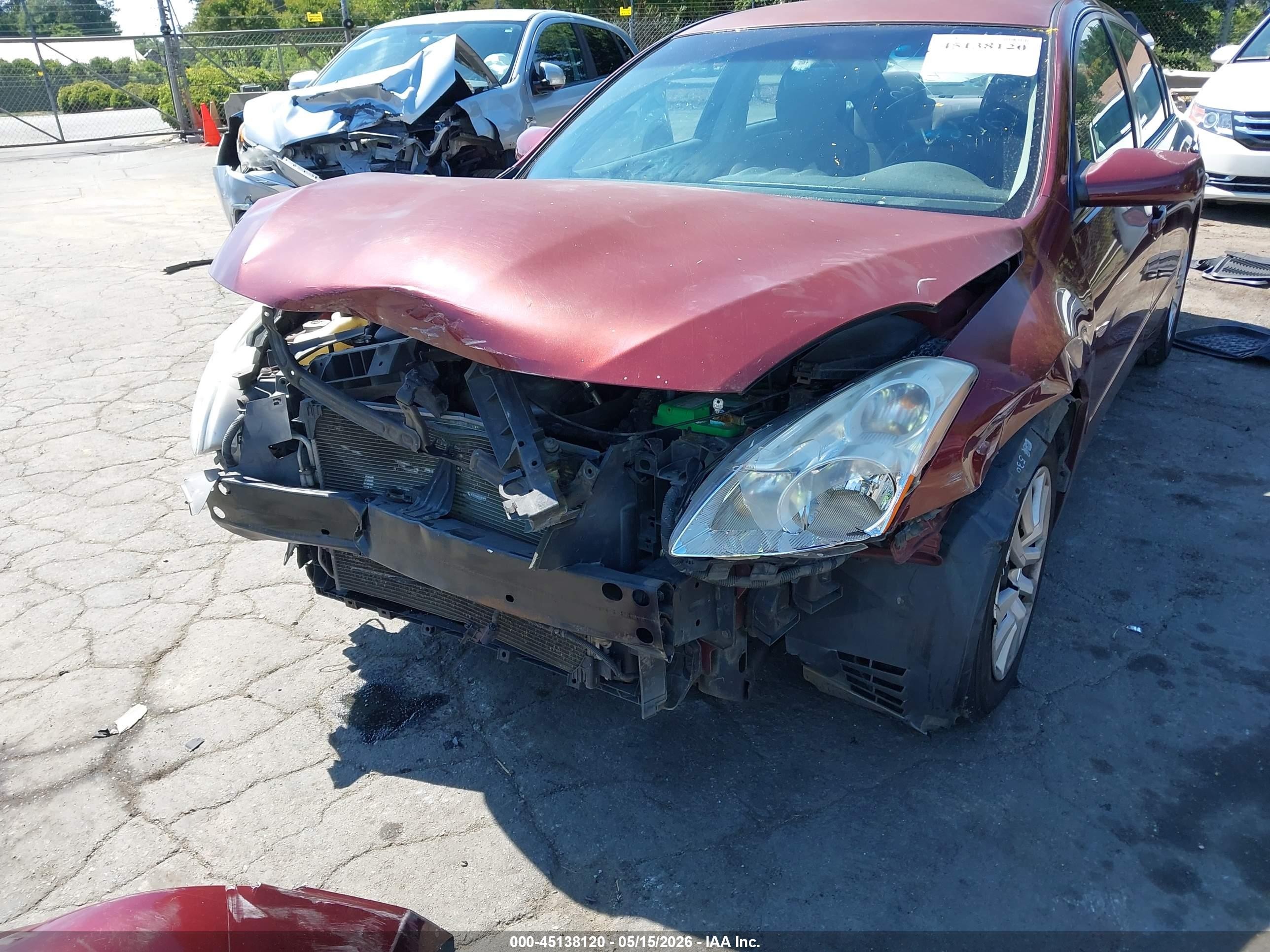 2011 Nissan Altima 2.5 S Burgundy vin: 1N4AL2AP8BC152862