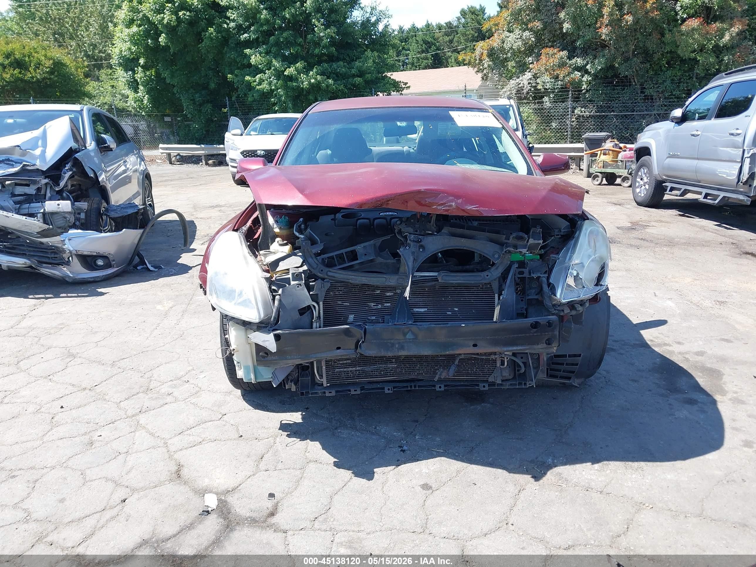 2011 Nissan Altima 2.5 S Burgundy vin: 1N4AL2AP8BC152862