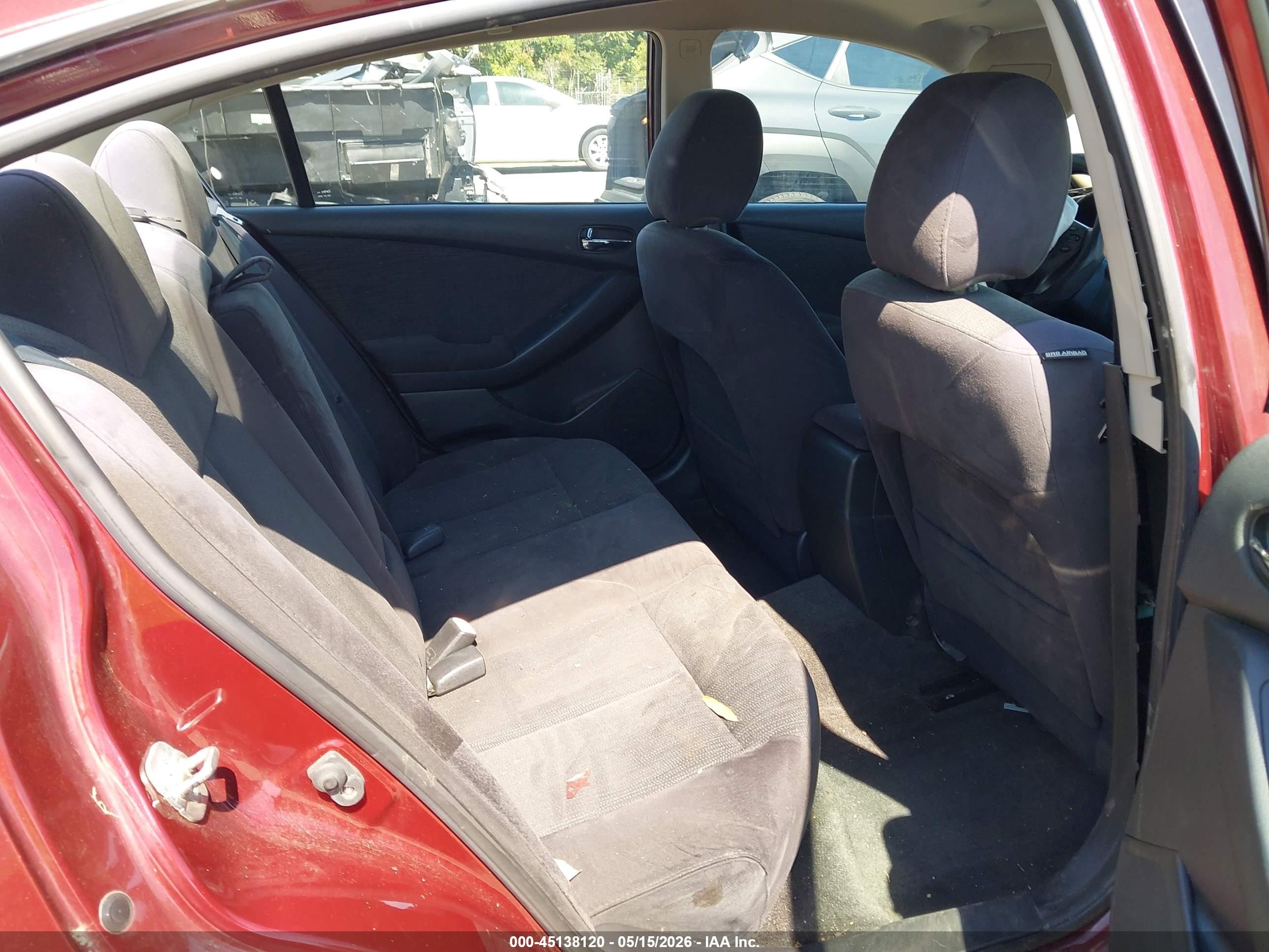 2011 Nissan Altima 2.5 S Burgundy vin: 1N4AL2AP8BC152862