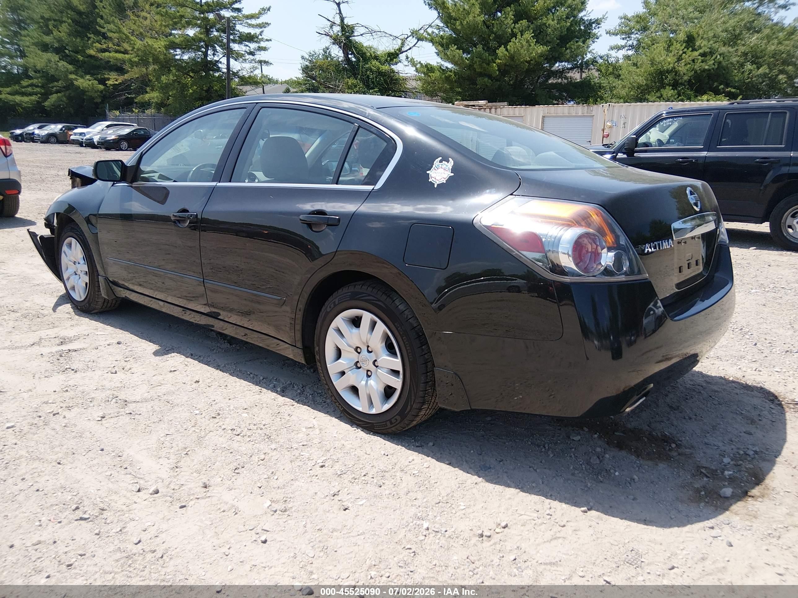 2011 Nissan Altima 2.5 S Black vin: 1N4AL2AP8BC167264