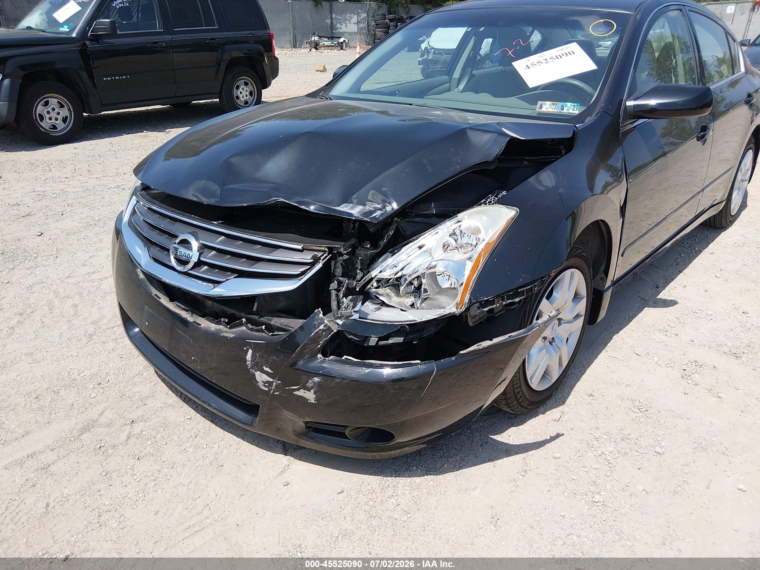 2011 Nissan Altima 2.5 S Black vin: 1N4AL2AP8BC167264