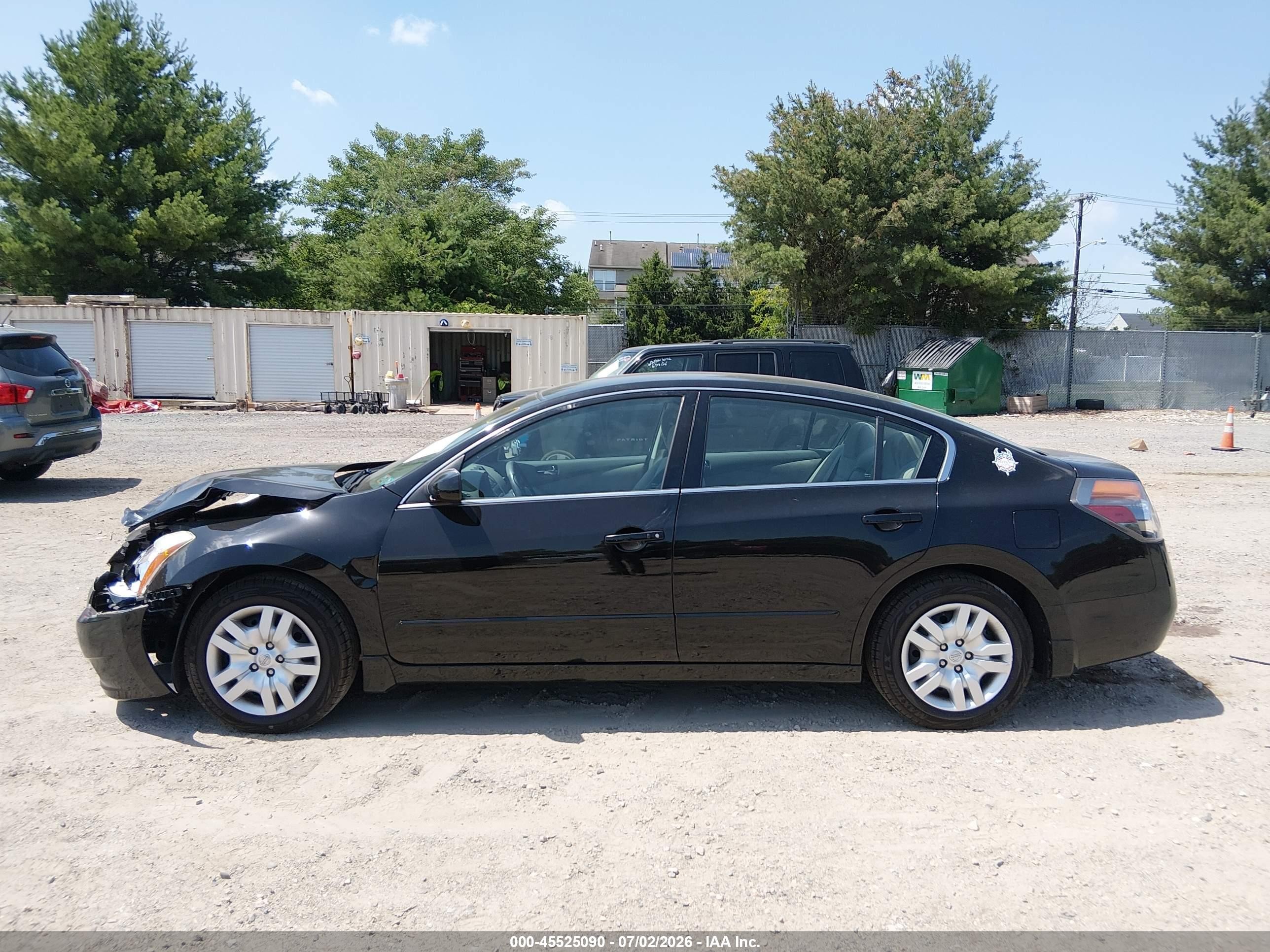 2011 Nissan Altima 2.5 S Black vin: 1N4AL2AP8BC167264