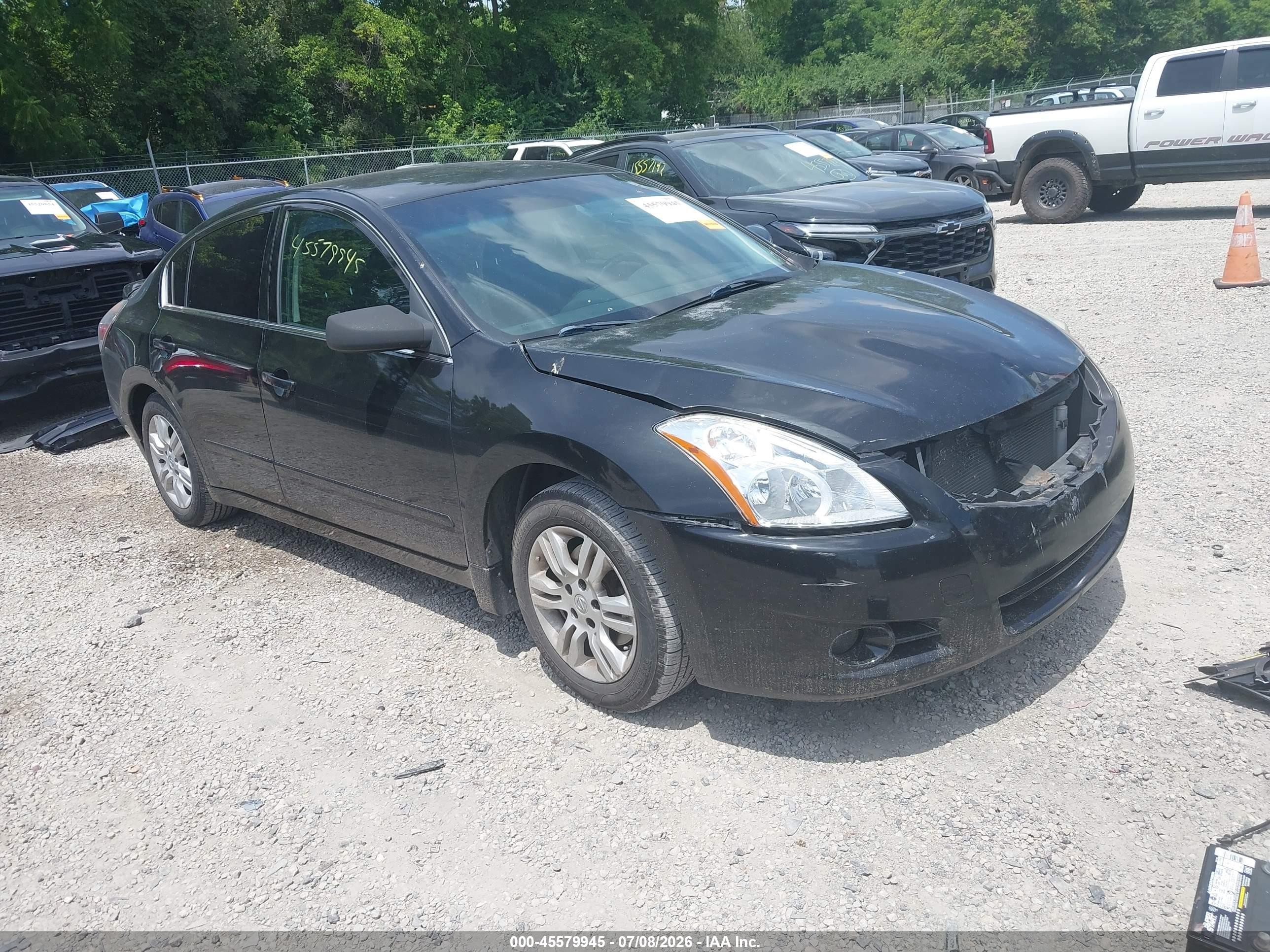 2011 Nissan Altima 2.5 S Black vin: 1N4AL2AP8BC172366