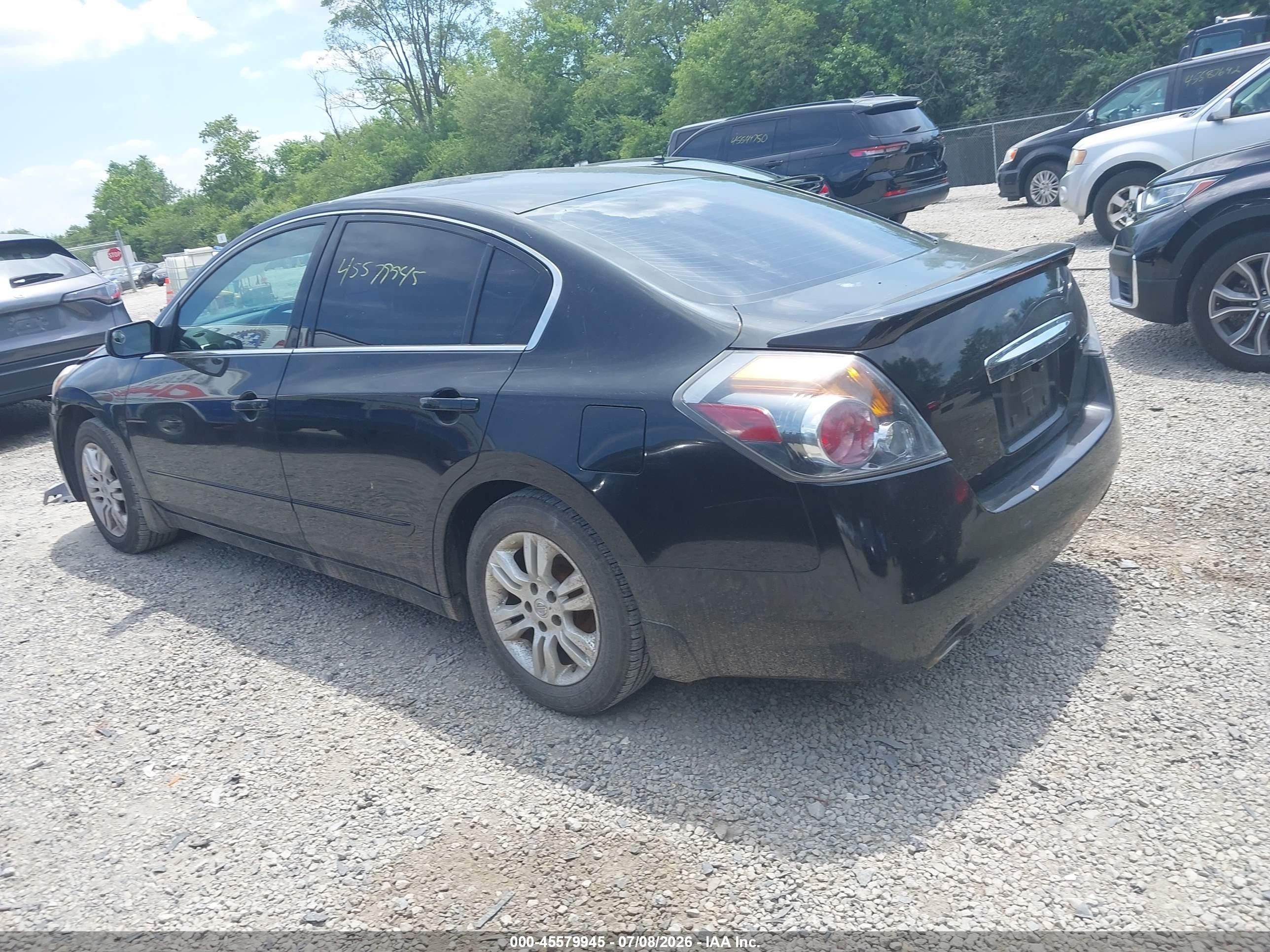 2011 Nissan Altima 2.5 S Black vin: 1N4AL2AP8BC172366