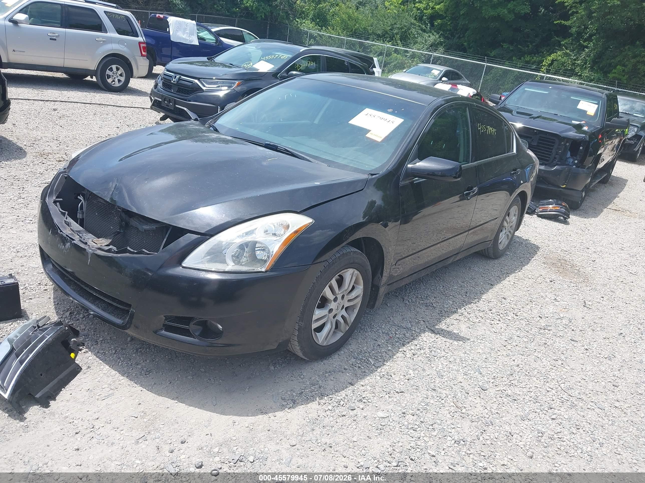 2011 Nissan Altima 2.5 S Black vin: 1N4AL2AP8BC172366