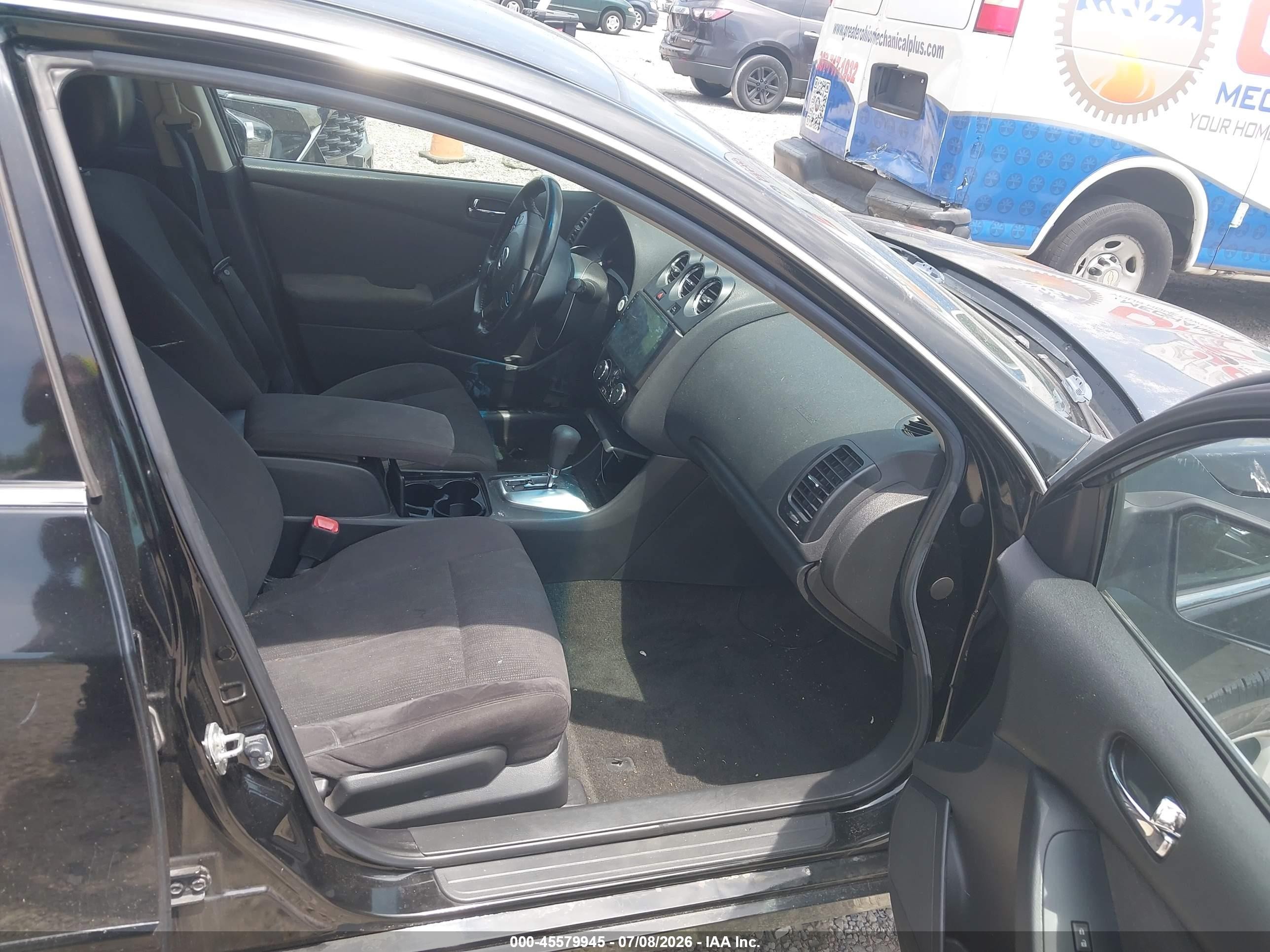 2011 Nissan Altima 2.5 S Black vin: 1N4AL2AP8BC172366