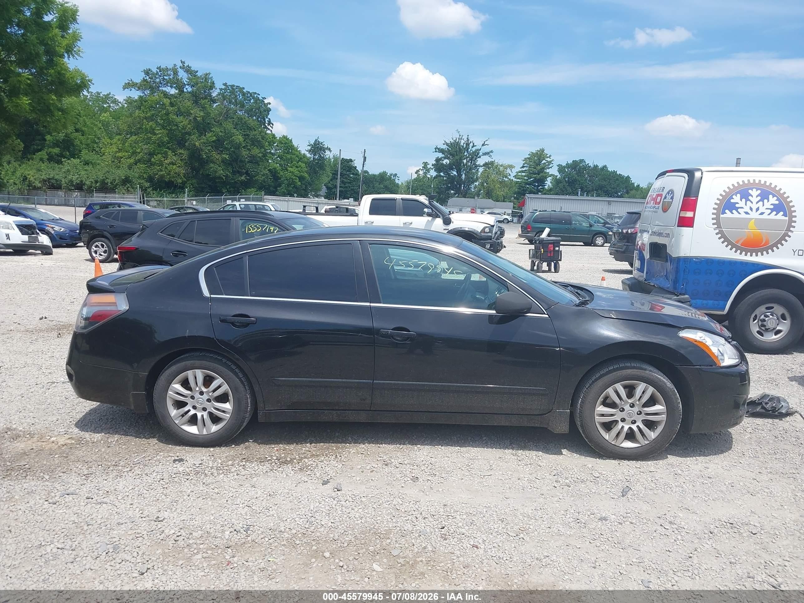 2011 Nissan Altima 2.5 S Black vin: 1N4AL2AP8BC172366
