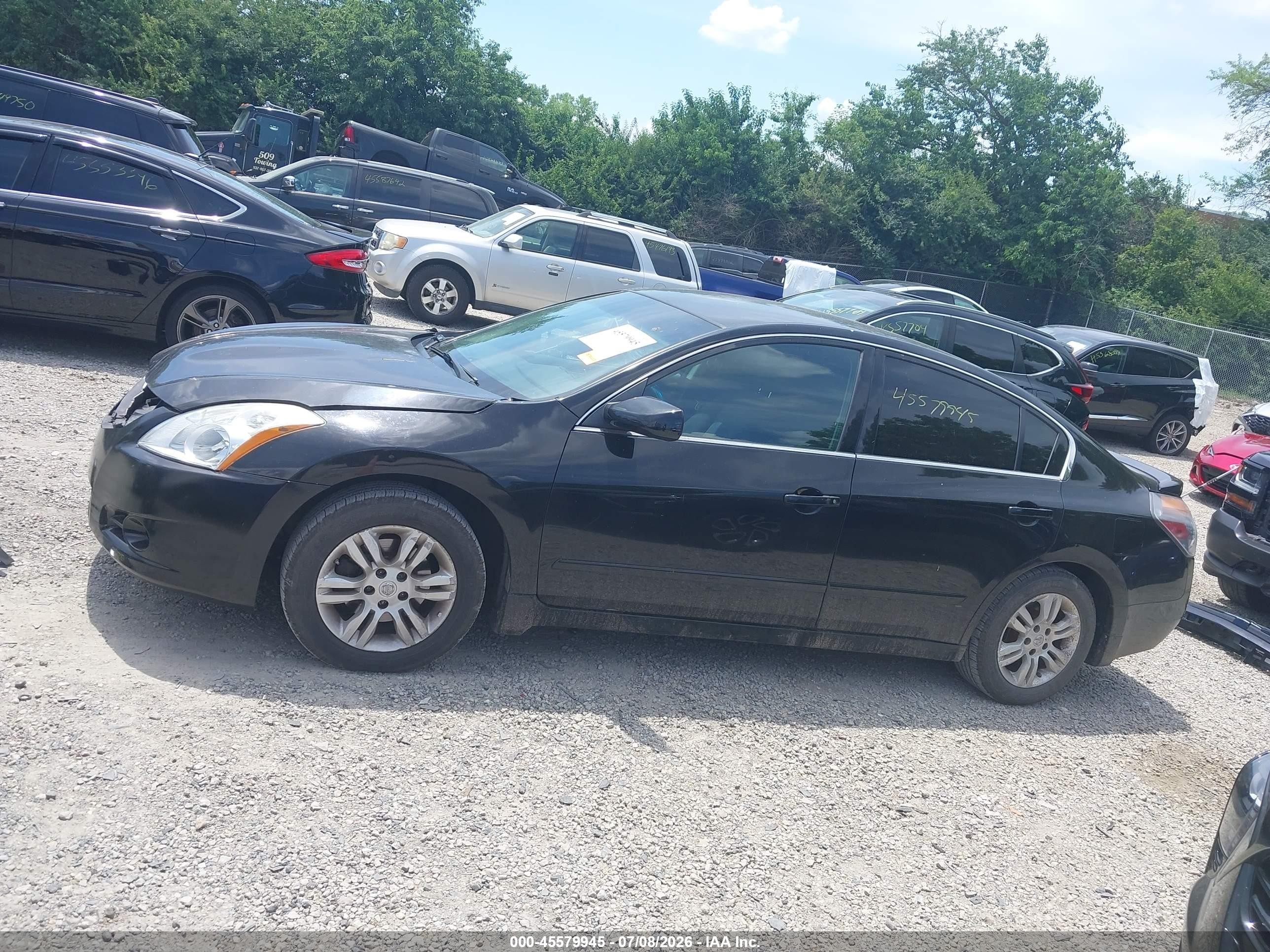 2011 Nissan Altima 2.5 S Black vin: 1N4AL2AP8BC172366