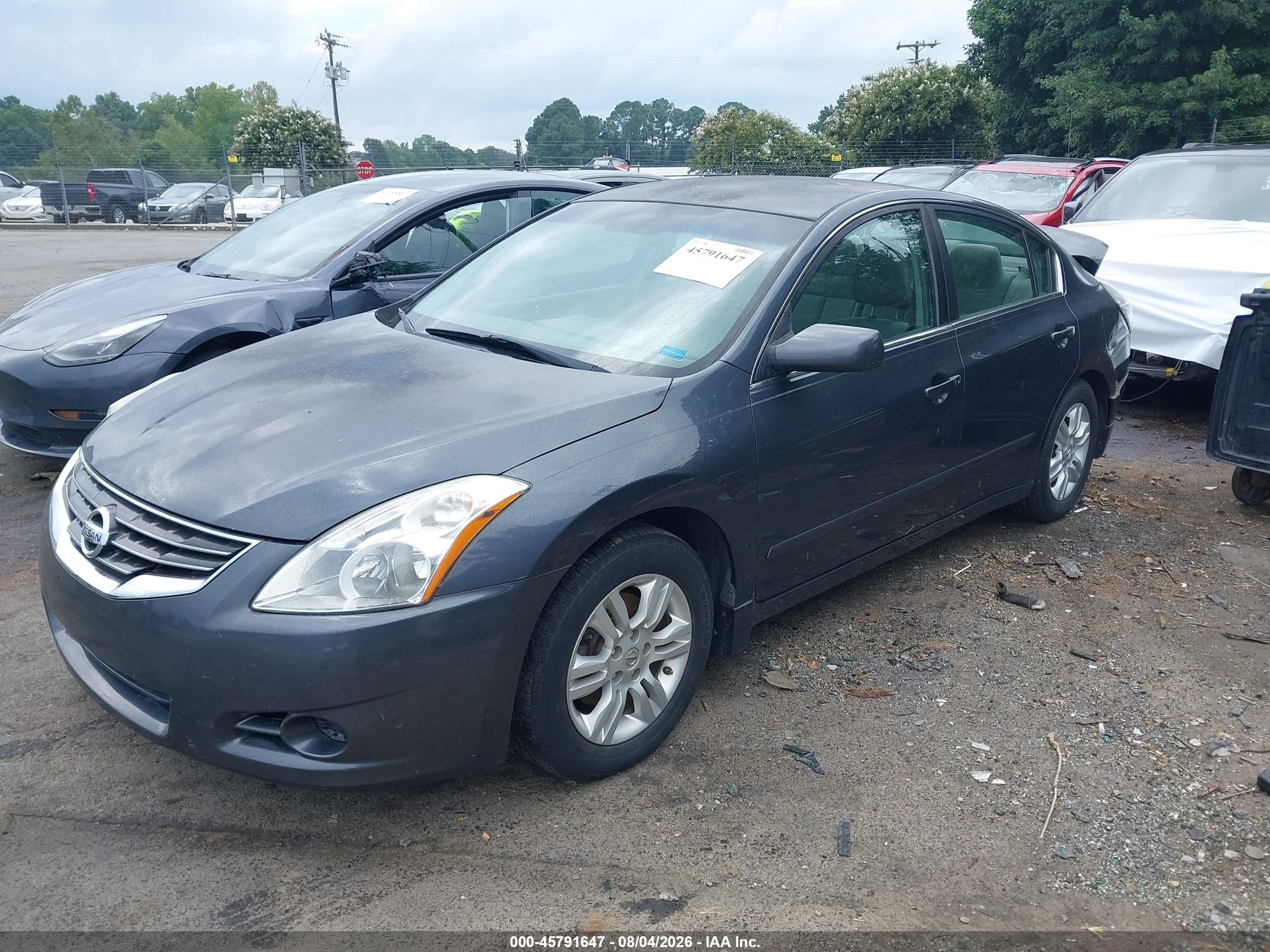 2011 Nissan Altima 2.5 S Gray vin: 1N4AL2AP8BN410298