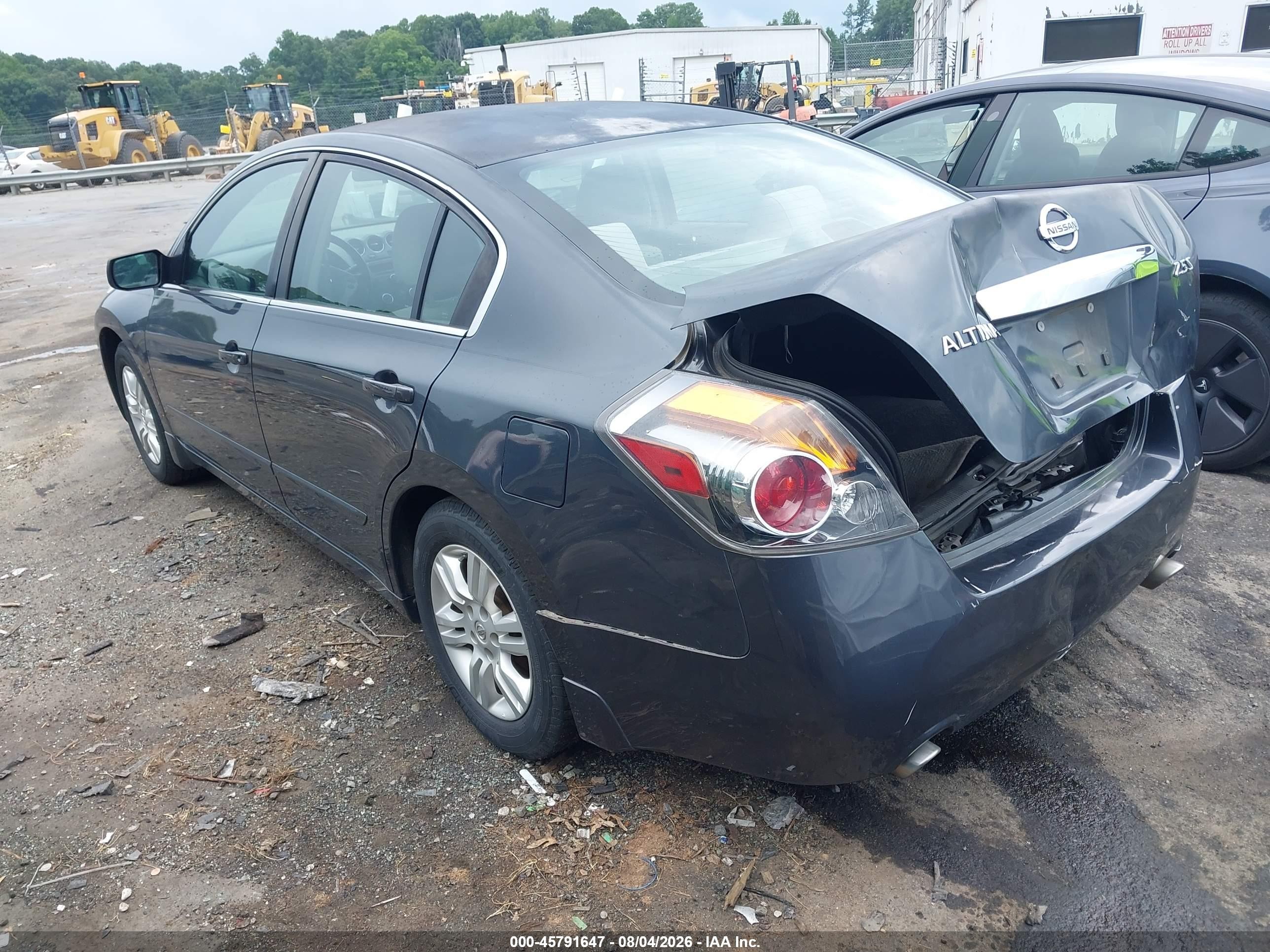 2011 Nissan Altima 2.5 S Gray vin: 1N4AL2AP8BN410298