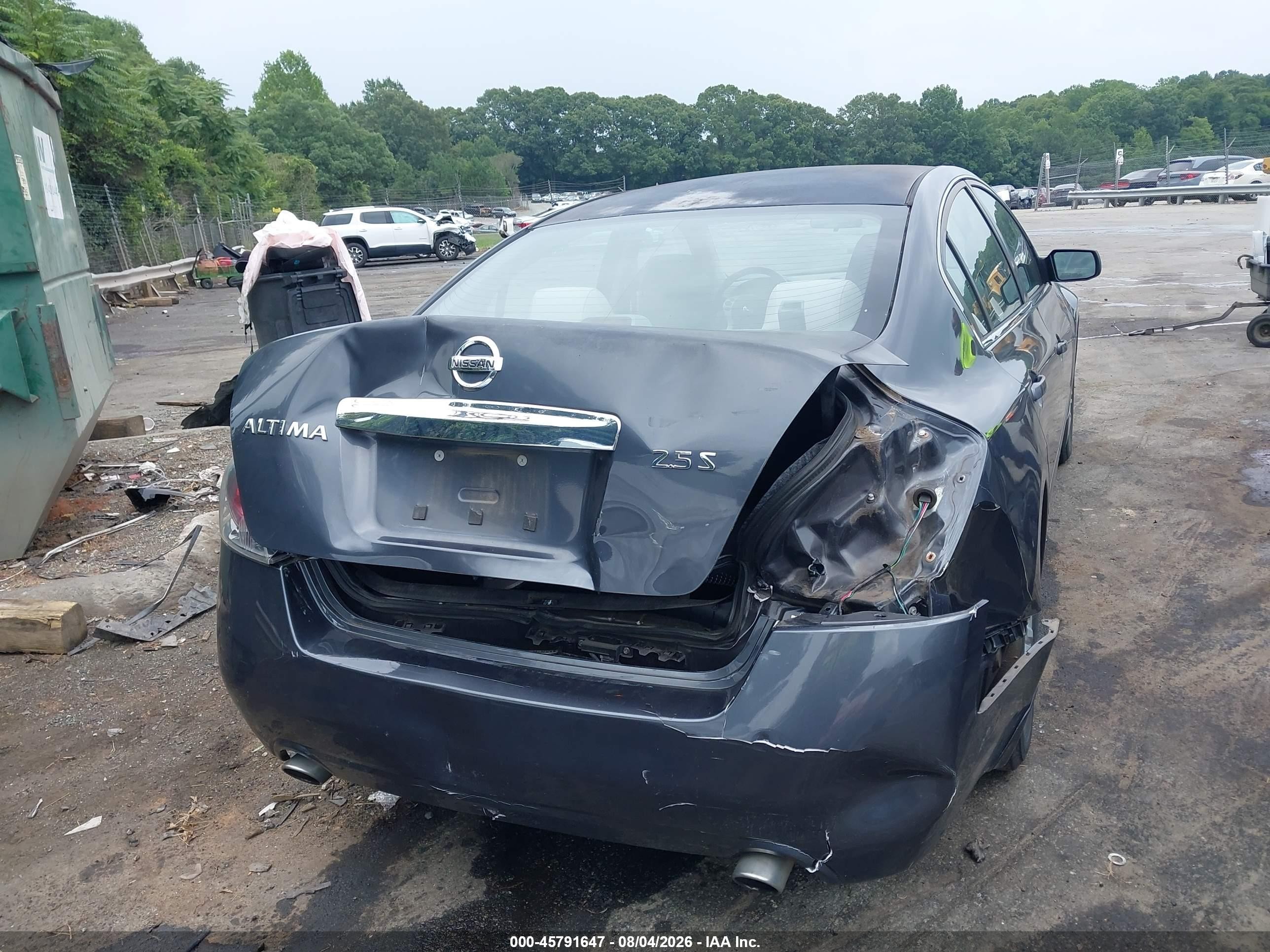 2011 Nissan Altima 2.5 S Gray vin: 1N4AL2AP8BN410298