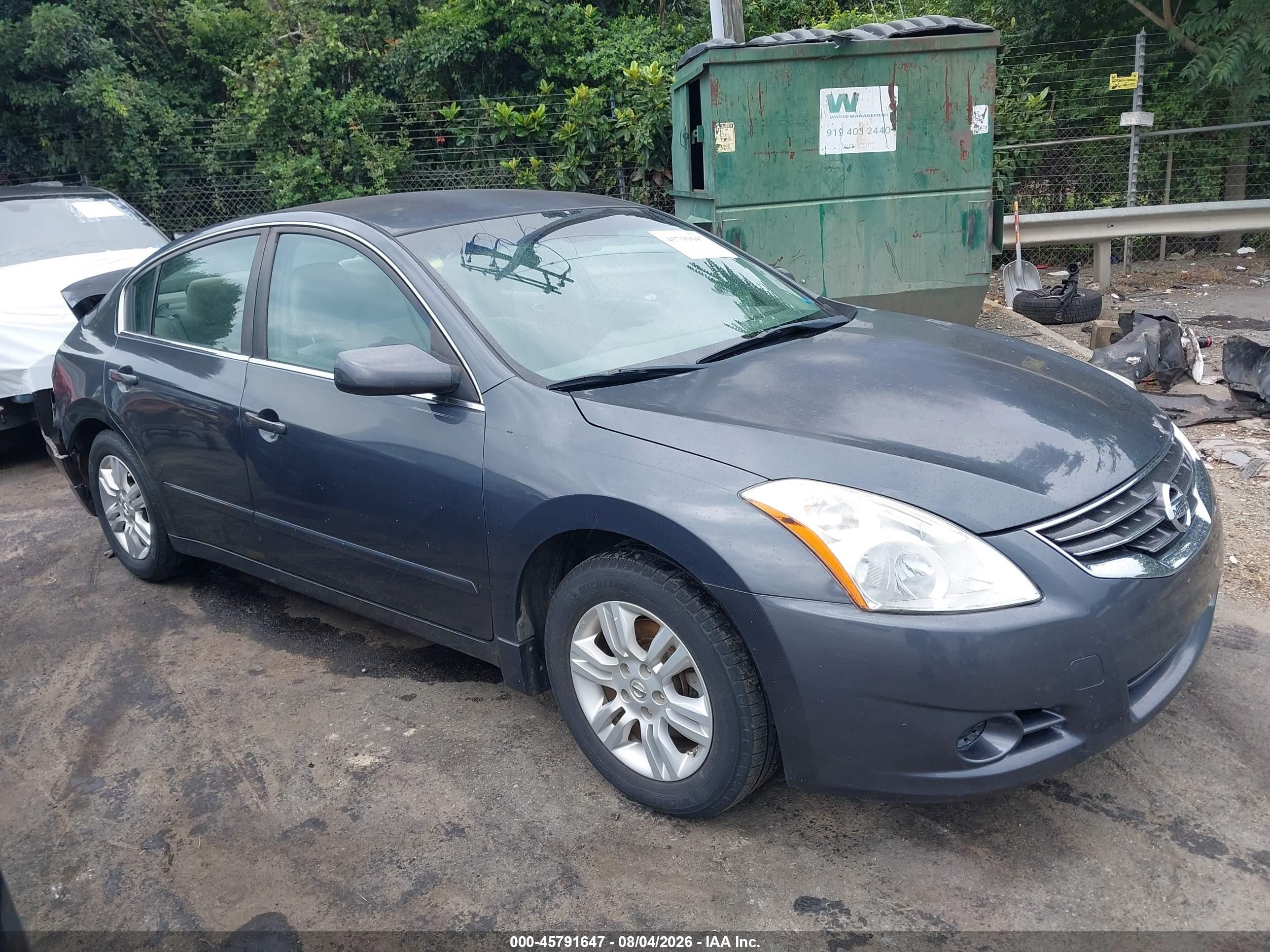 2011 Nissan Altima 2.5 S Gray vin: 1N4AL2AP8BN410298