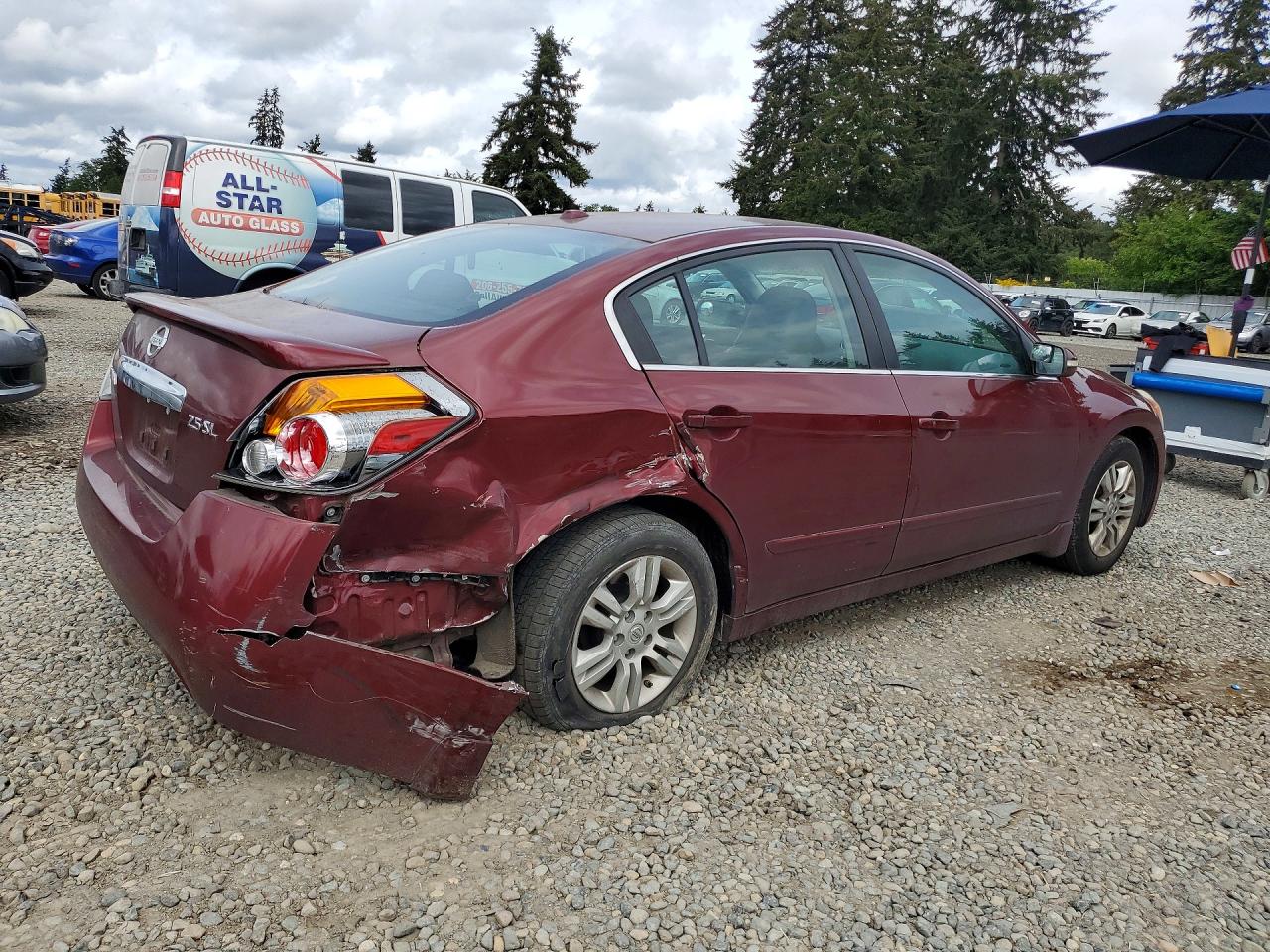 2011 Nissan Altima 2.5 Maroon vin: 1N4AL2AP8BN412911