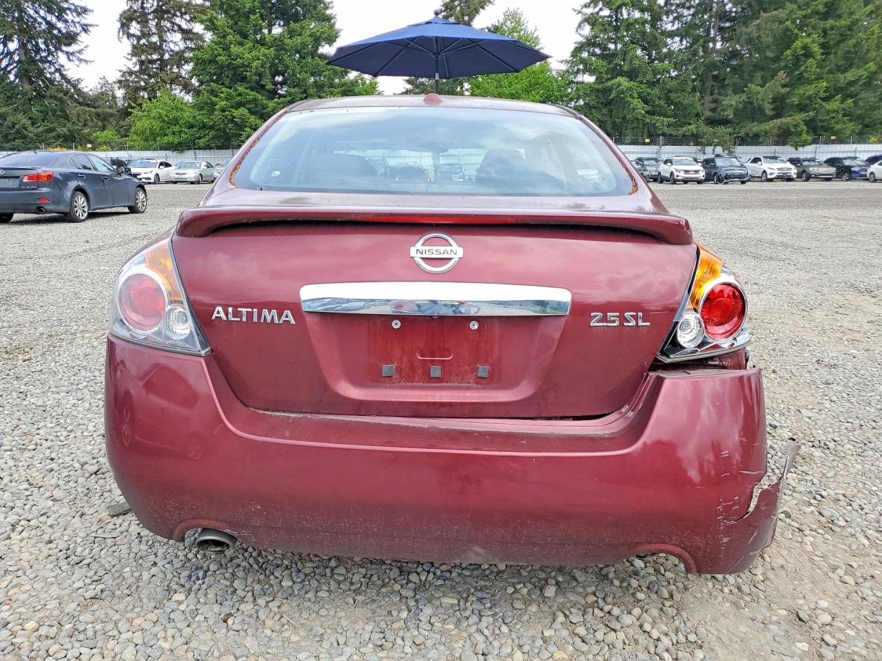 2011 Nissan Altima 2.5 Maroon vin: 1N4AL2AP8BN412911