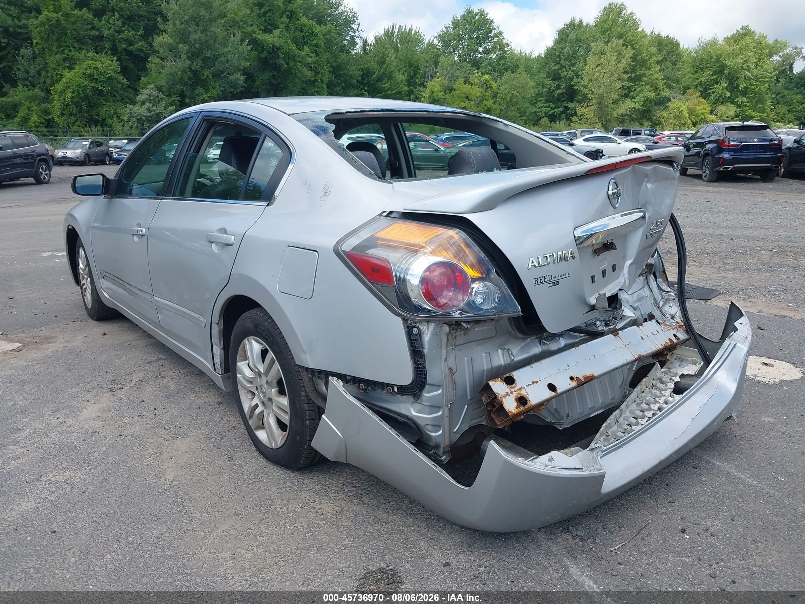 2011 Nissan Altima 2.5 S Серый vin: 1N4AL2AP8BN431121