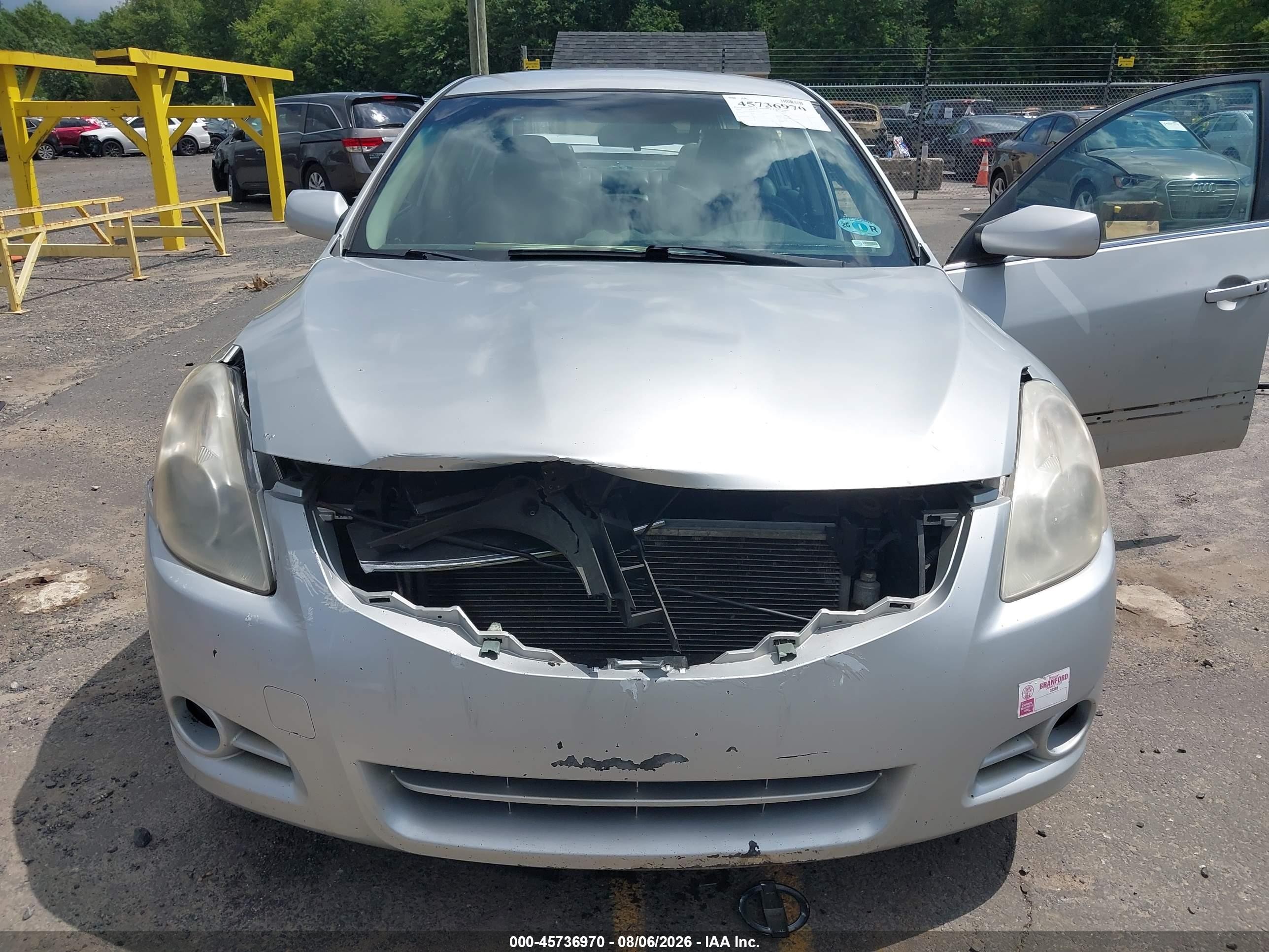 2011 Nissan Altima 2.5 S Серый vin: 1N4AL2AP8BN431121