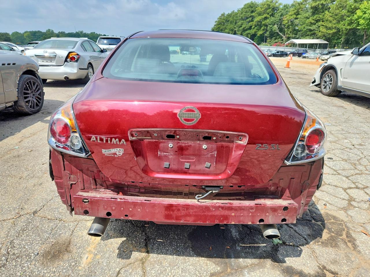 2011 Nissan Altima 2.5 Burgundy vin: 1N4AL2AP8BN436223