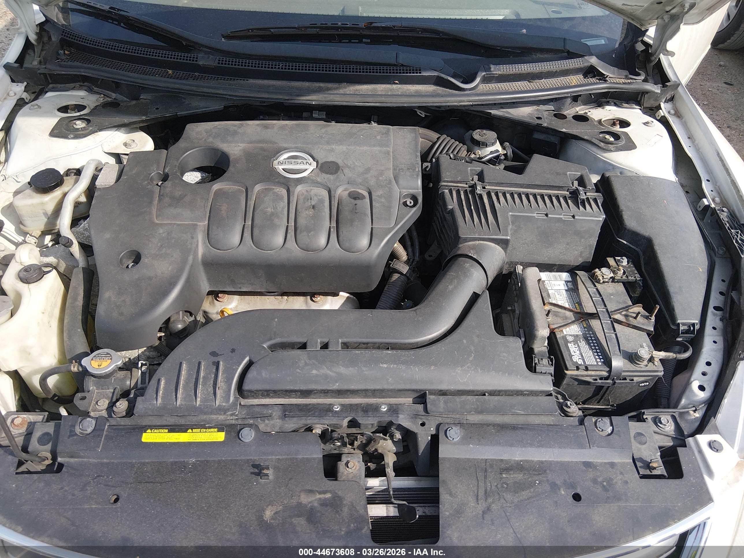 2011 Nissan Altima 2.5 S Белый vin: 1N4AL2AP8BN472719