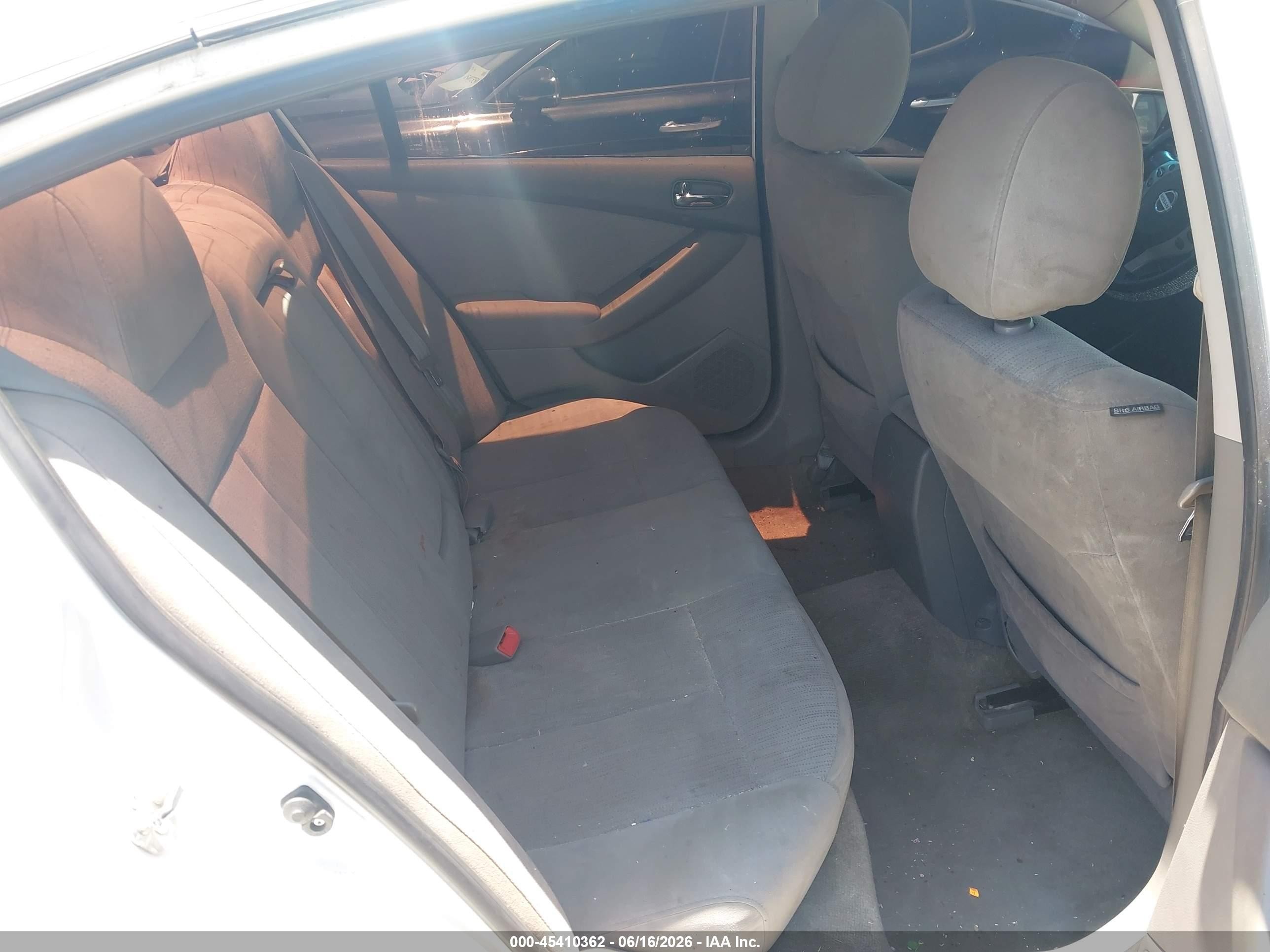 2011 Nissan Altima 2.5 S White vin: 1N4AL2AP8BN490525