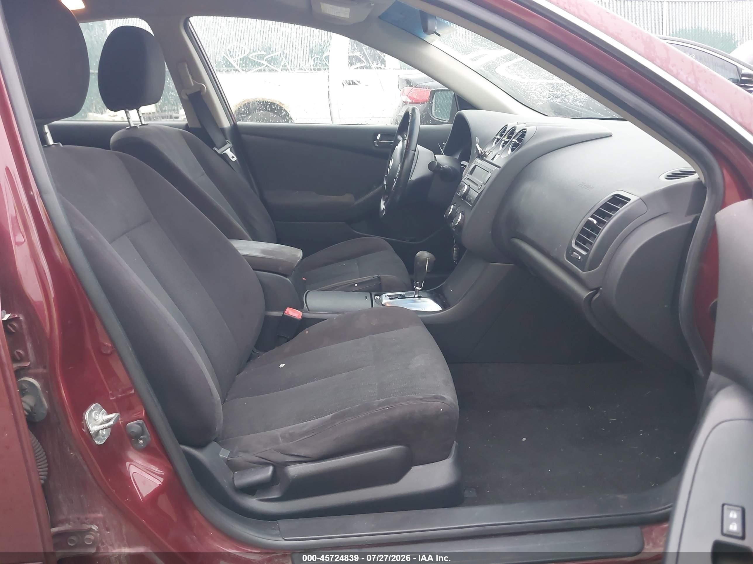 2011 Nissan Altima 2.5 S Maroon vin: 1N4AL2AP8BN503273