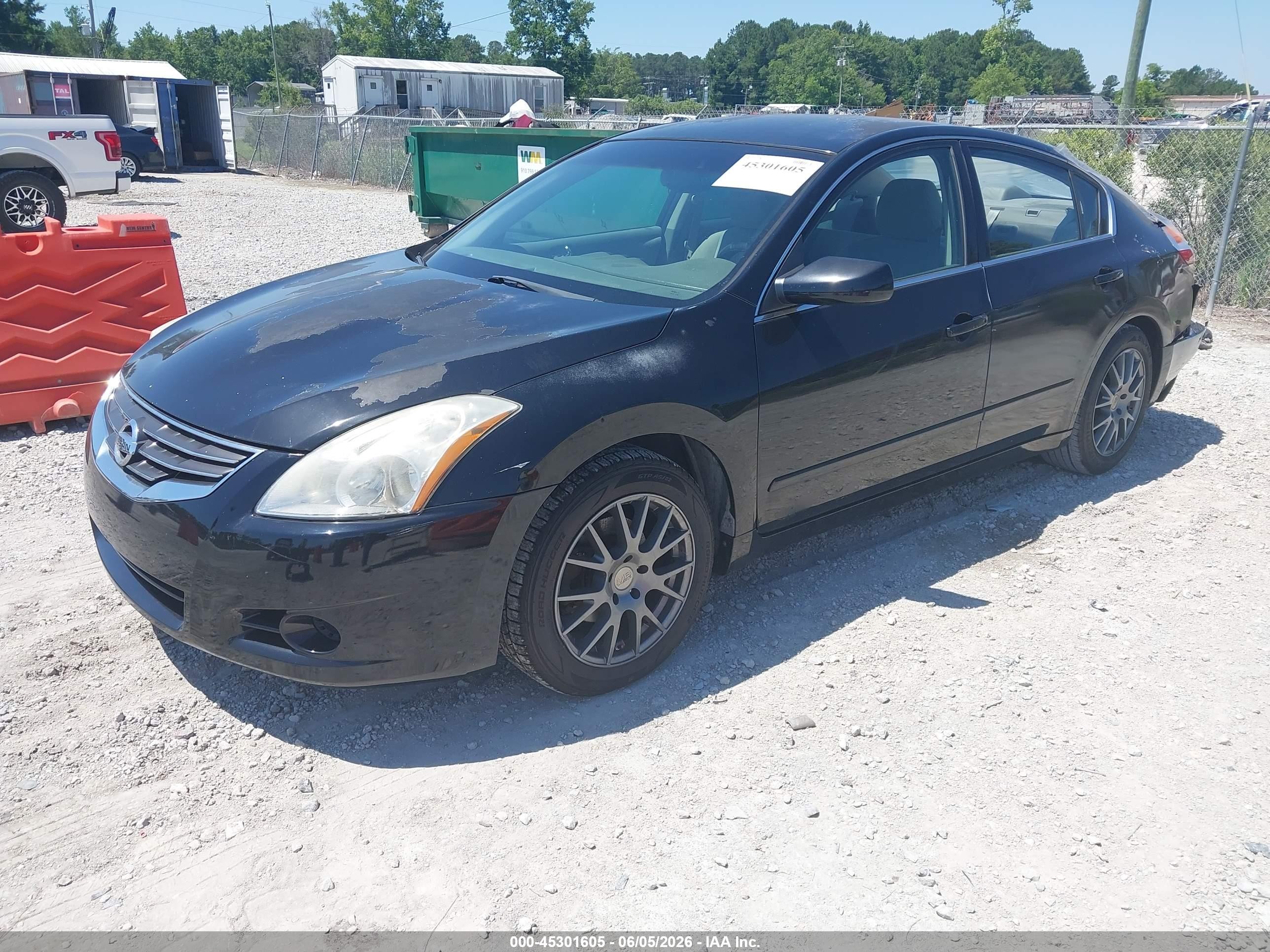 2011 Nissan Altima 2.5 Black vin: 1N4AL2AP8BN516945