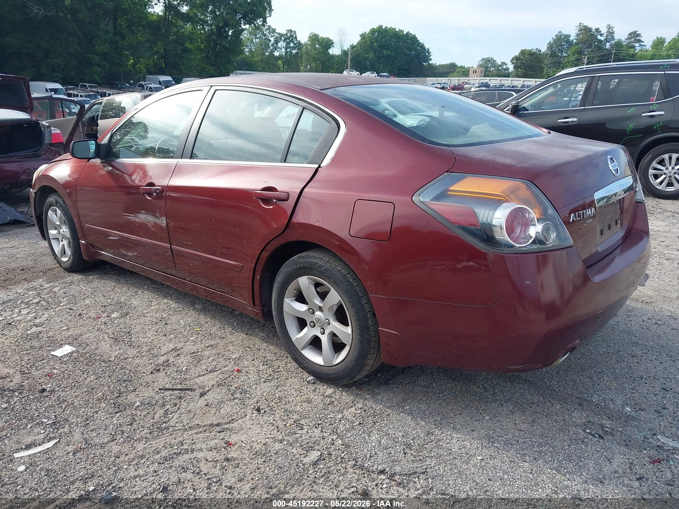 2012 Nissan Altima 2.5 S Red vin: 1N4AL2AP8CC131608