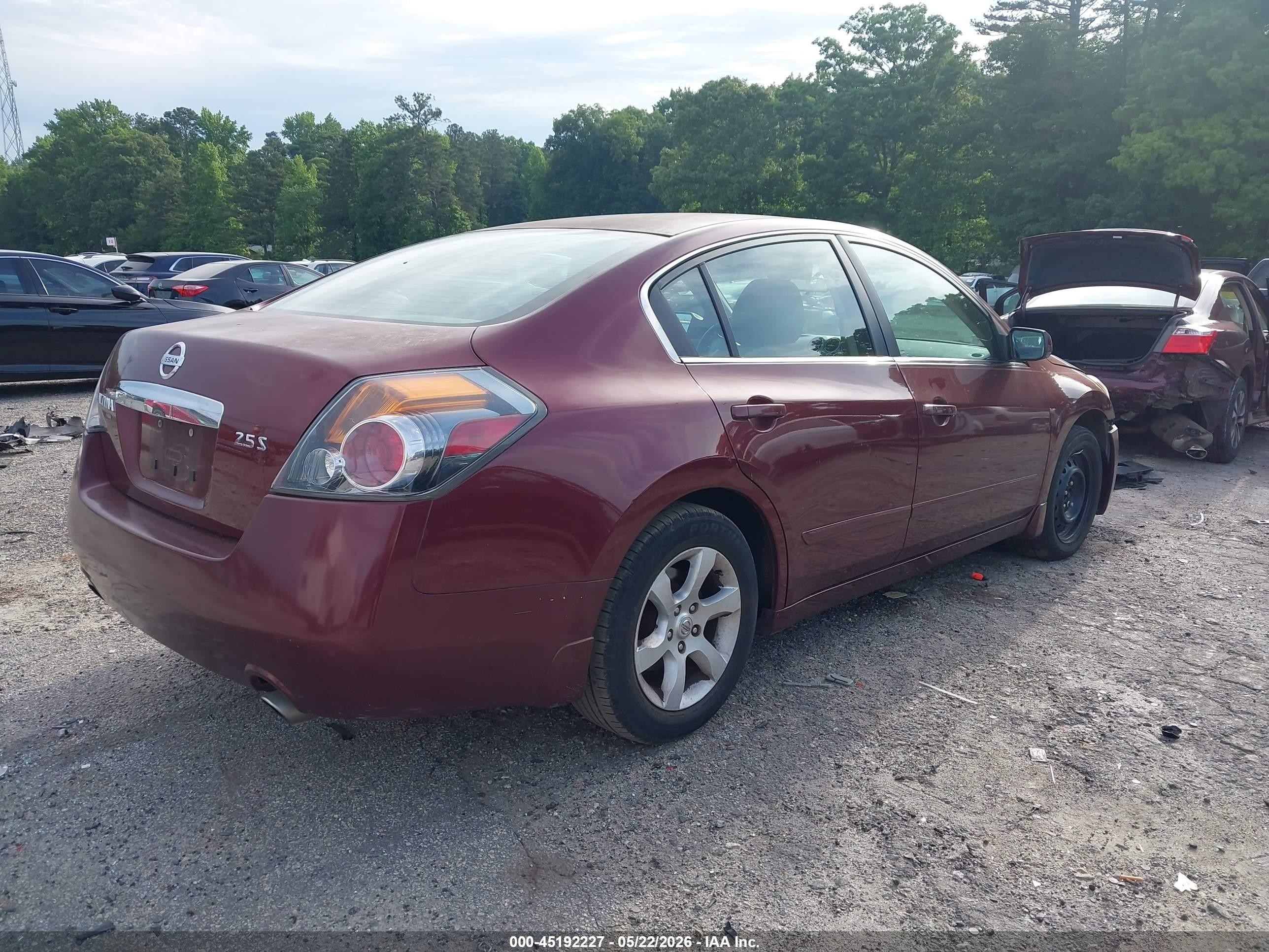 2012 Nissan Altima 2.5 S Red vin: 1N4AL2AP8CC131608