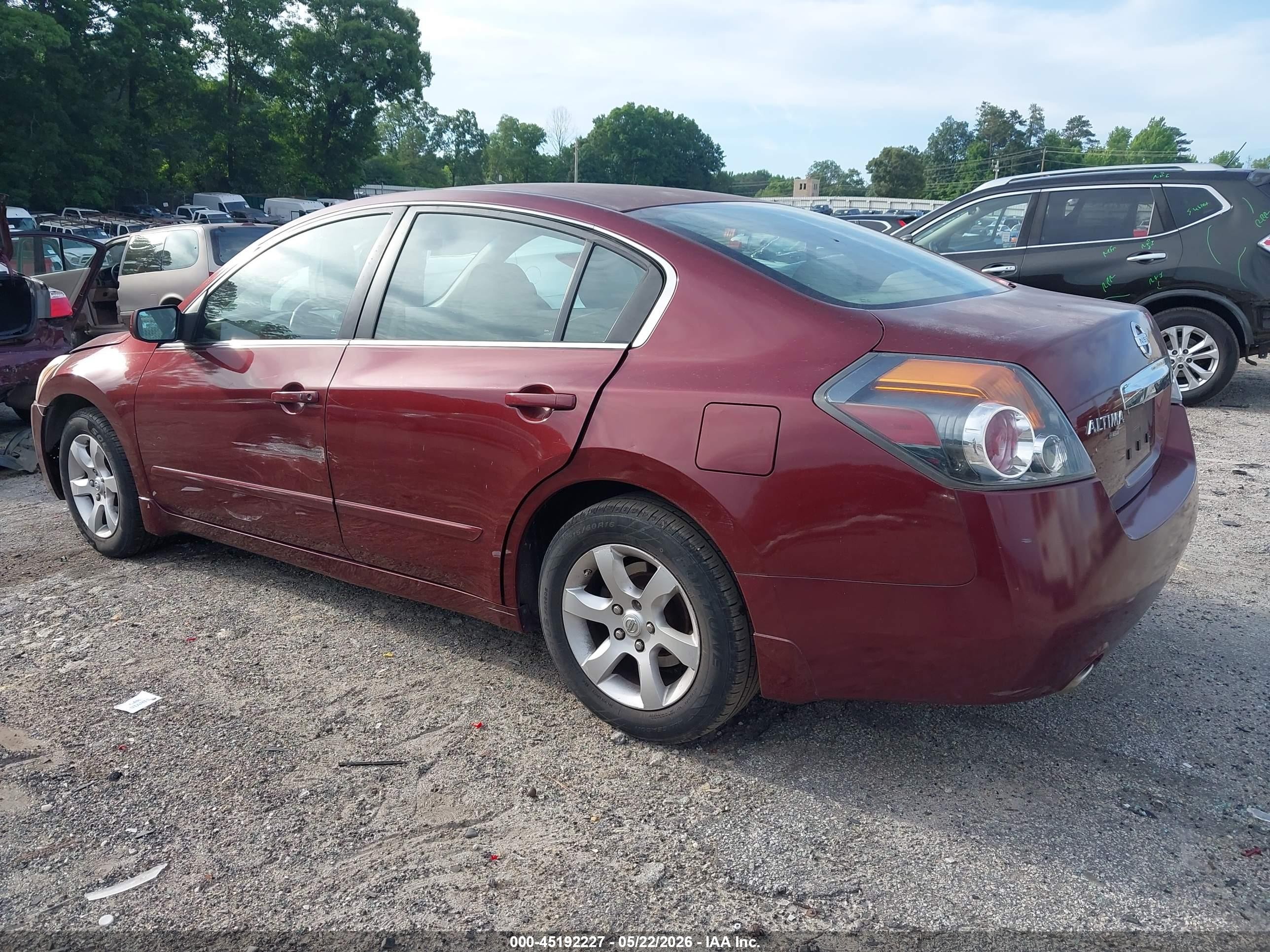 2012 Nissan Altima 2.5 S Red vin: 1N4AL2AP8CC131608