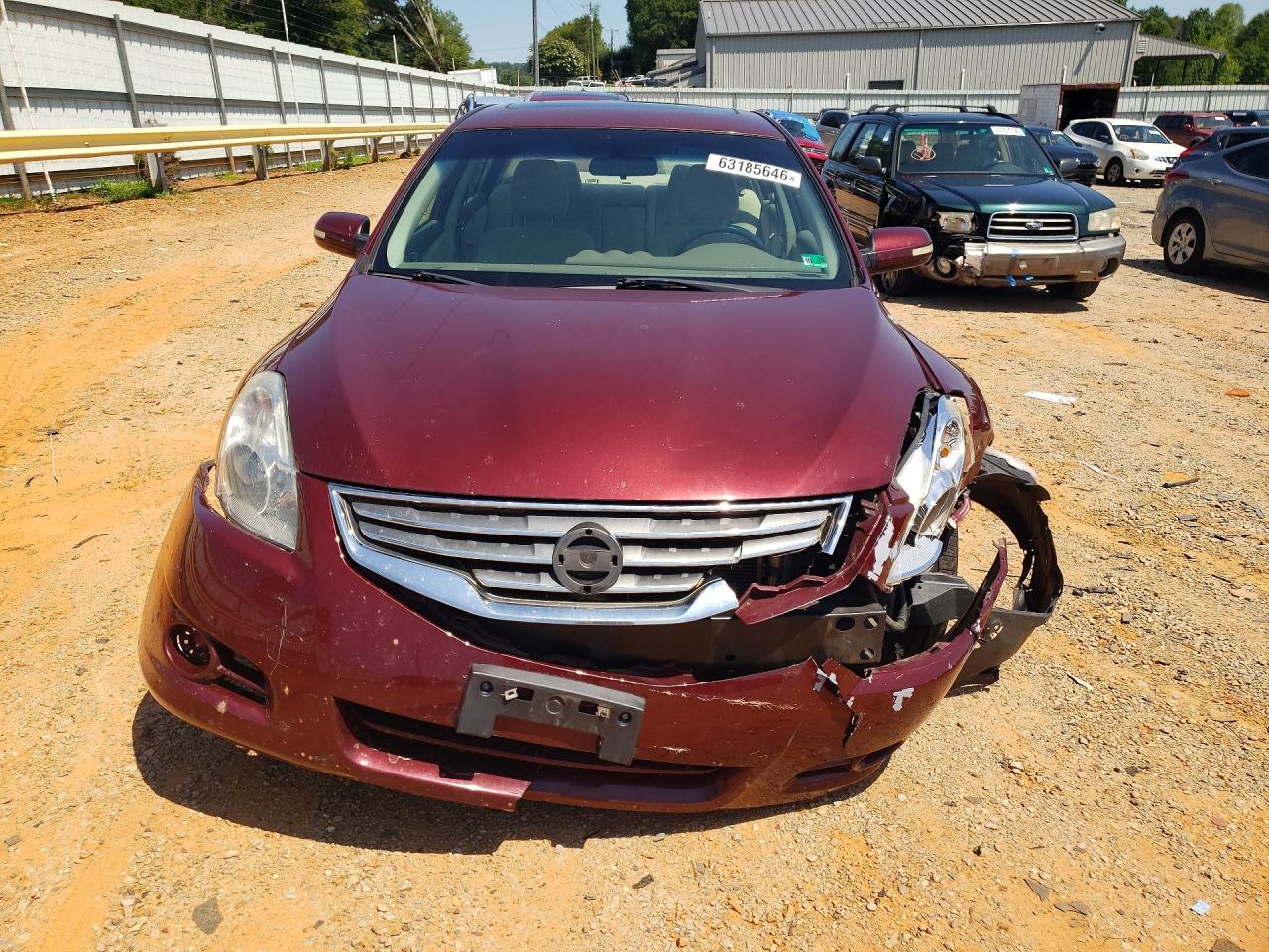 2012 Nissan Altima 2.5 Burgundy vin: 1N4AL2AP8CC131639
