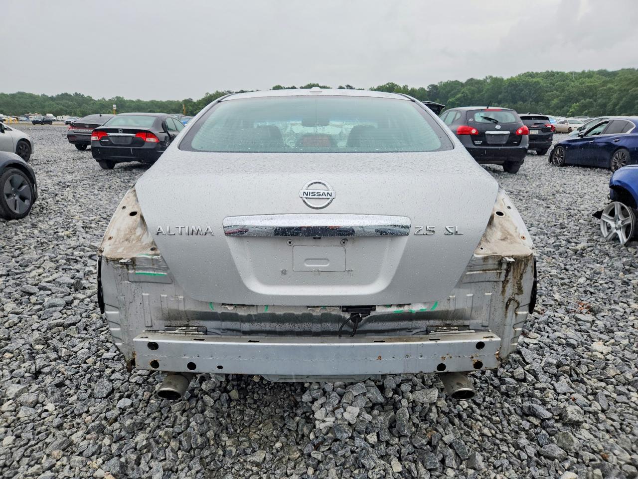 2012 Nissan Altima 2.5 Silver vin: 1N4AL2AP8CC143063