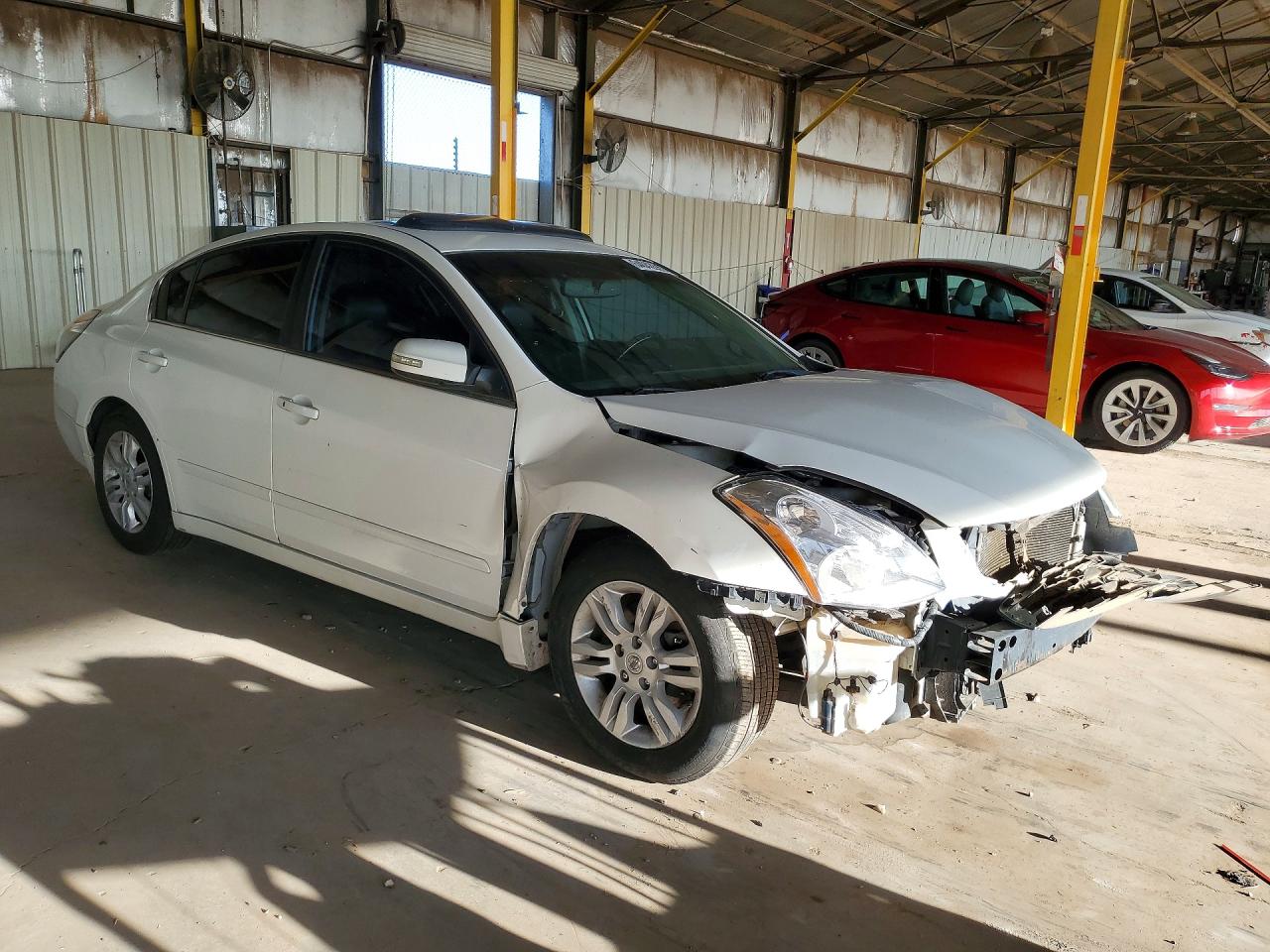 2012 Nissan Altima 2.5 White vin: 1N4AL2AP8CC145203