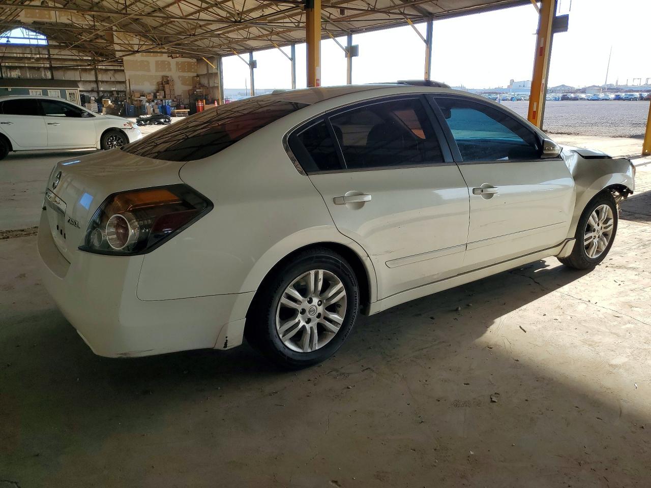 2012 Nissan Altima 2.5 White vin: 1N4AL2AP8CC145203