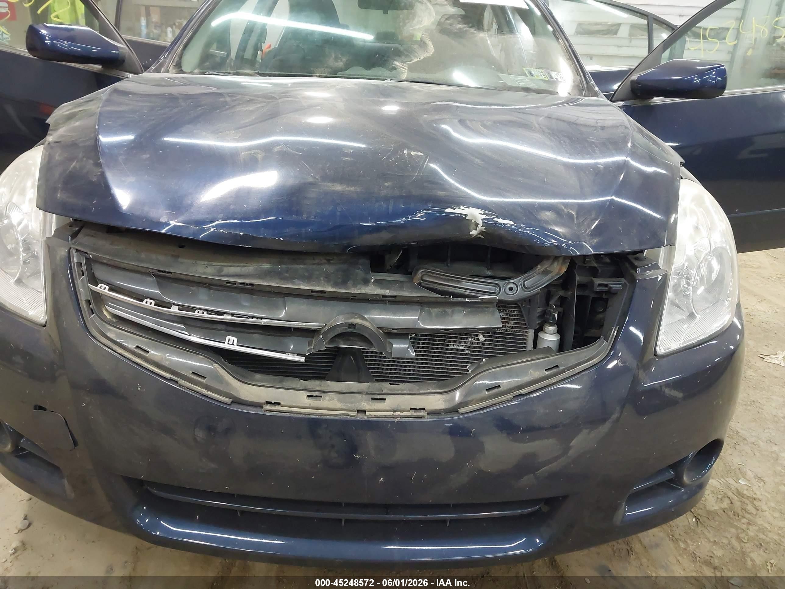 2012 Nissan Altima 2.5 S Blue vin: 1N4AL2AP8CC155133