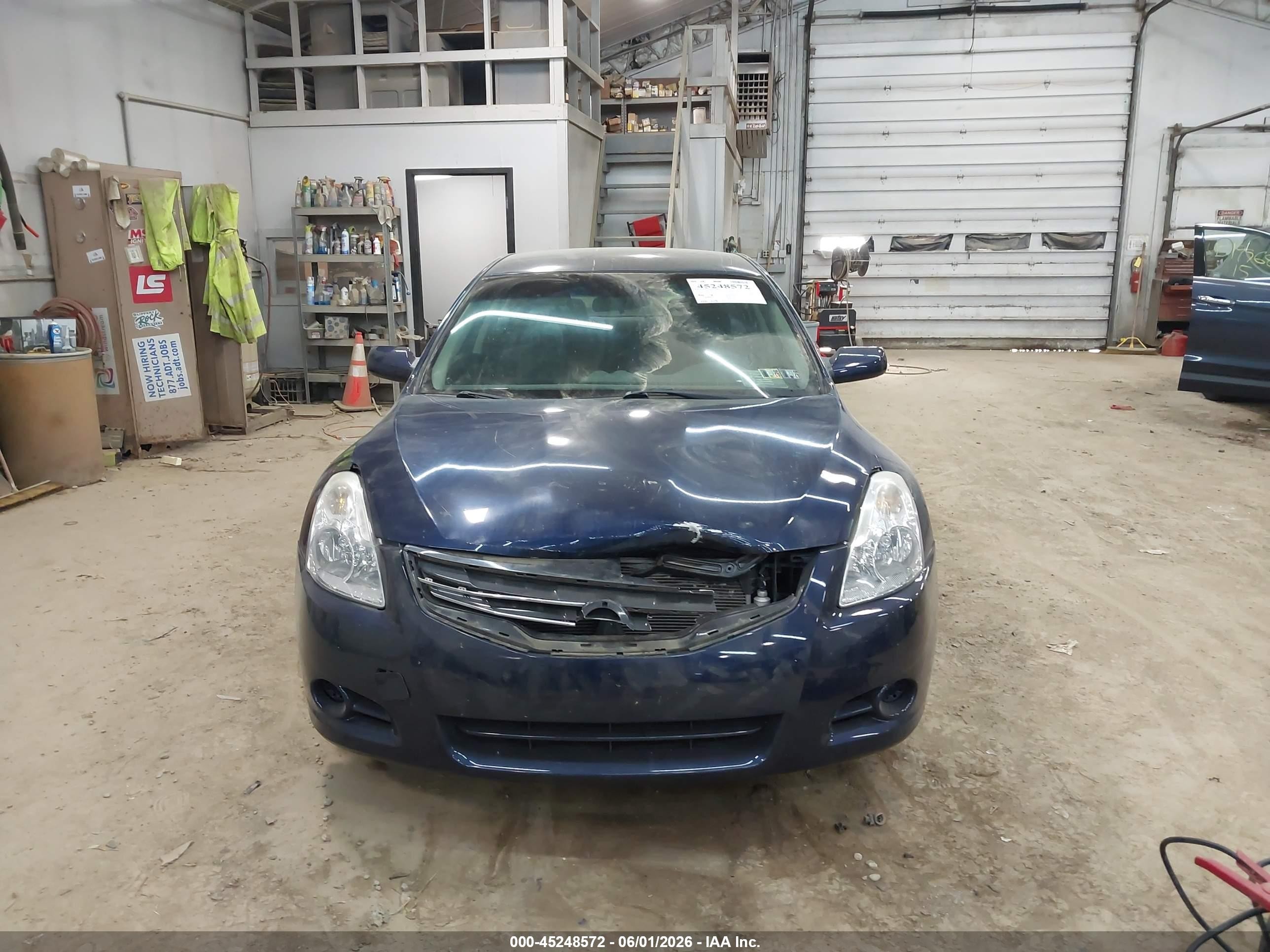 2012 Nissan Altima 2.5 S Blue vin: 1N4AL2AP8CC155133