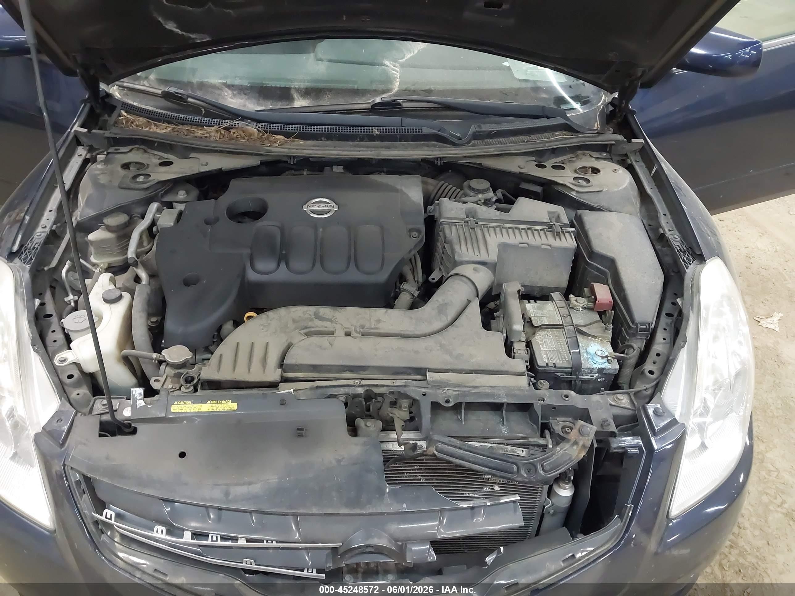 2012 Nissan Altima 2.5 S Blue vin: 1N4AL2AP8CC155133