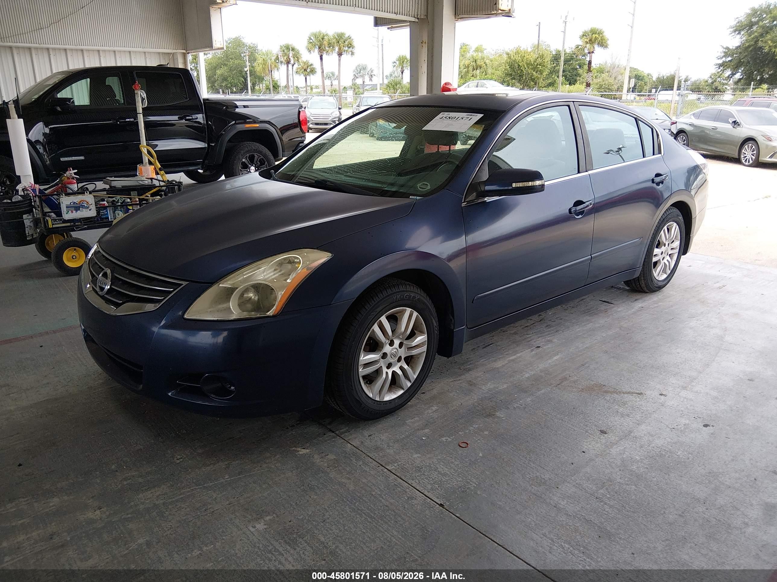 2012 Nissan Altima 2.5 S Blue vin: 1N4AL2AP8CC155701