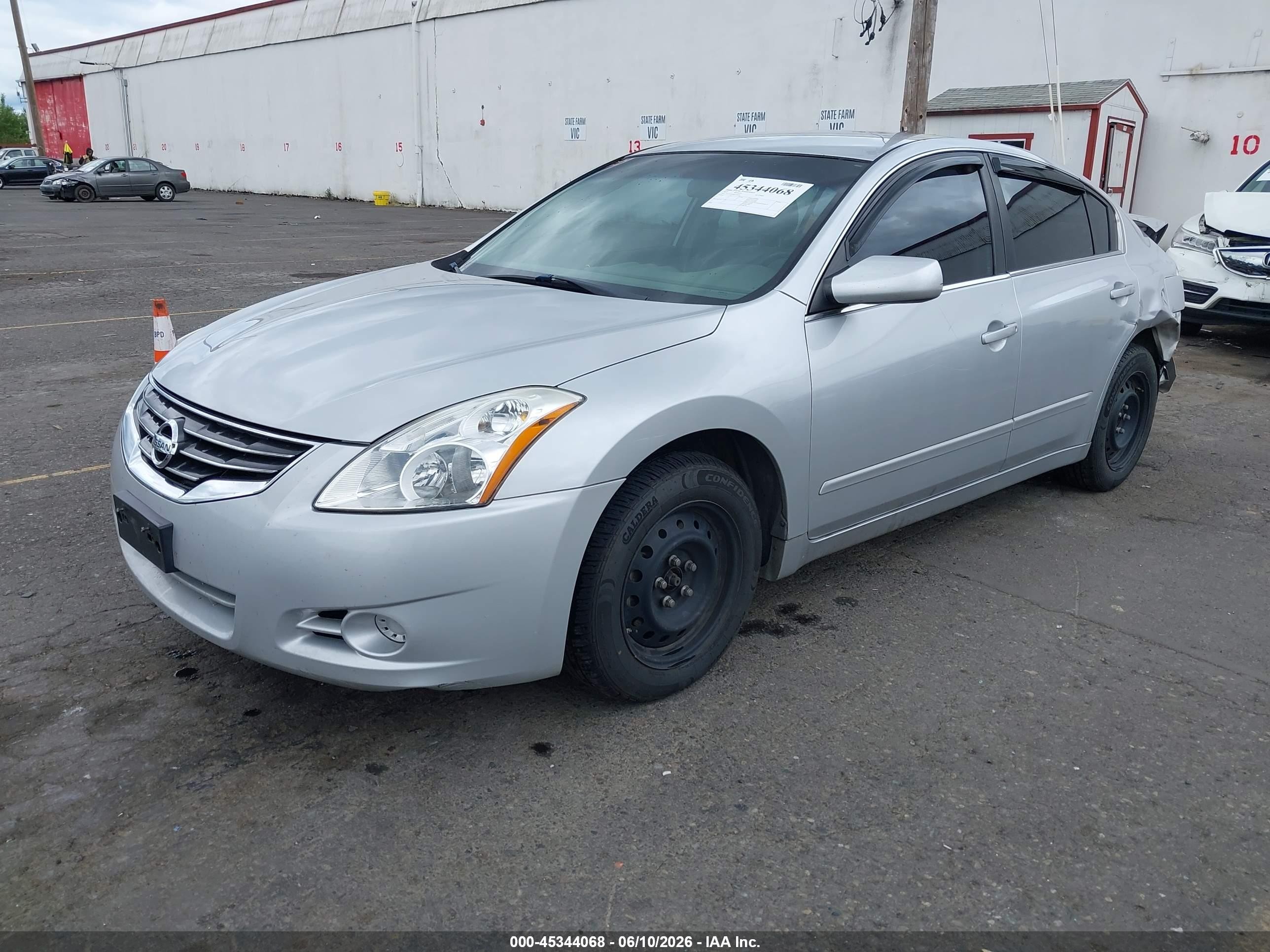 2012 Nissan Altima 2.5 Silver vin: 1N4AL2AP8CC160493