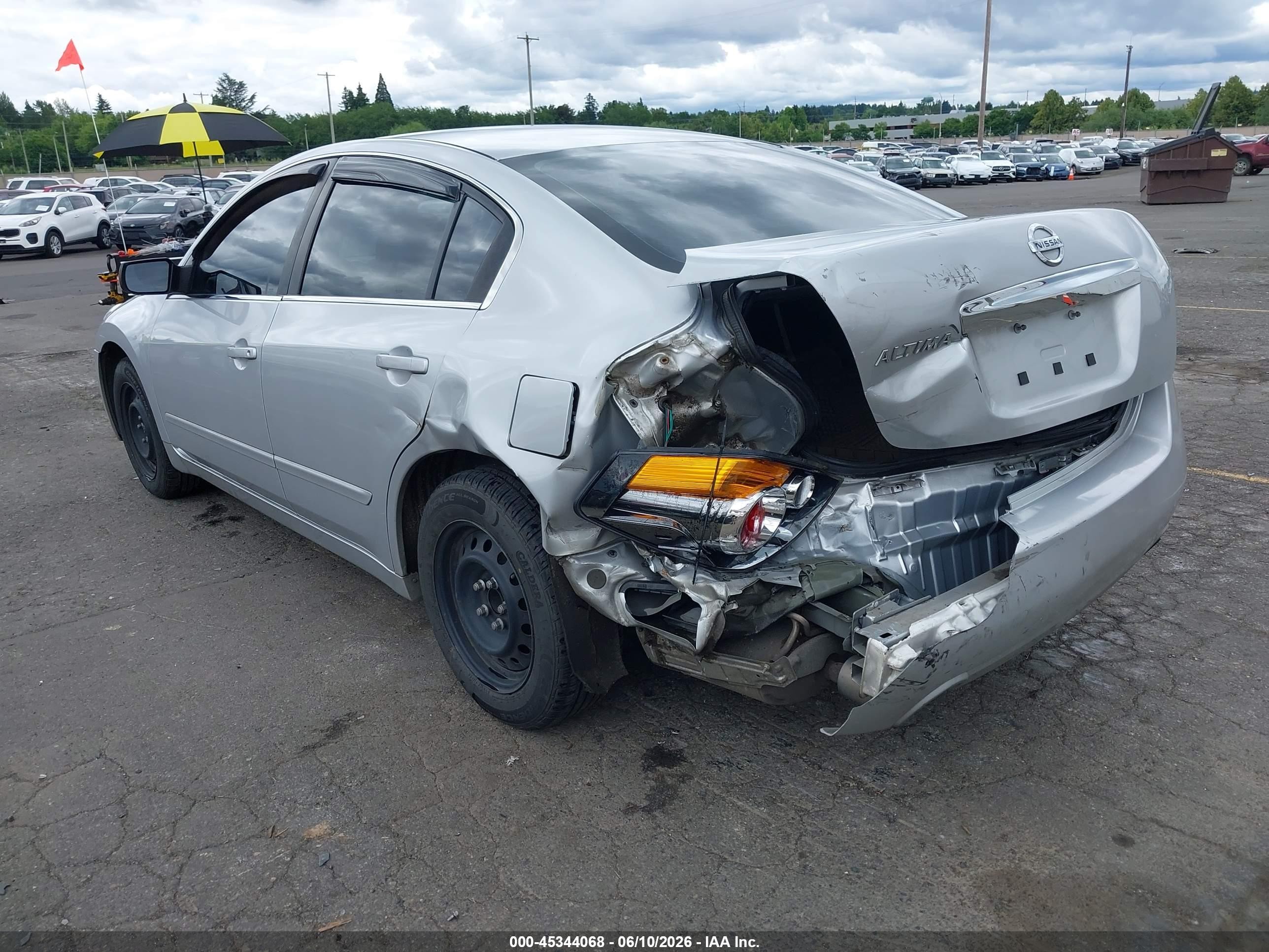 2012 Nissan Altima 2.5 Silver vin: 1N4AL2AP8CC160493