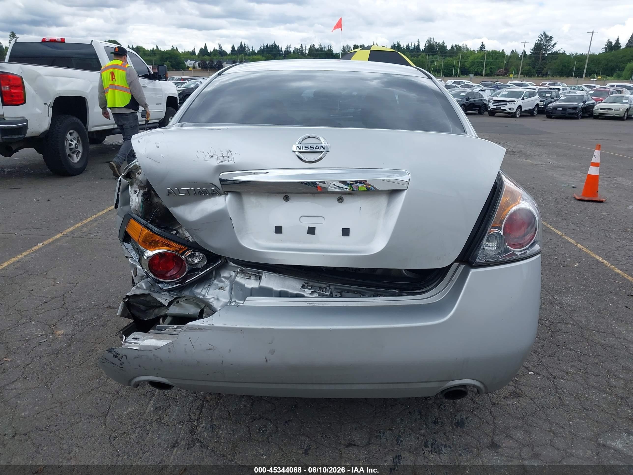 2012 Nissan Altima 2.5 Silver vin: 1N4AL2AP8CC160493