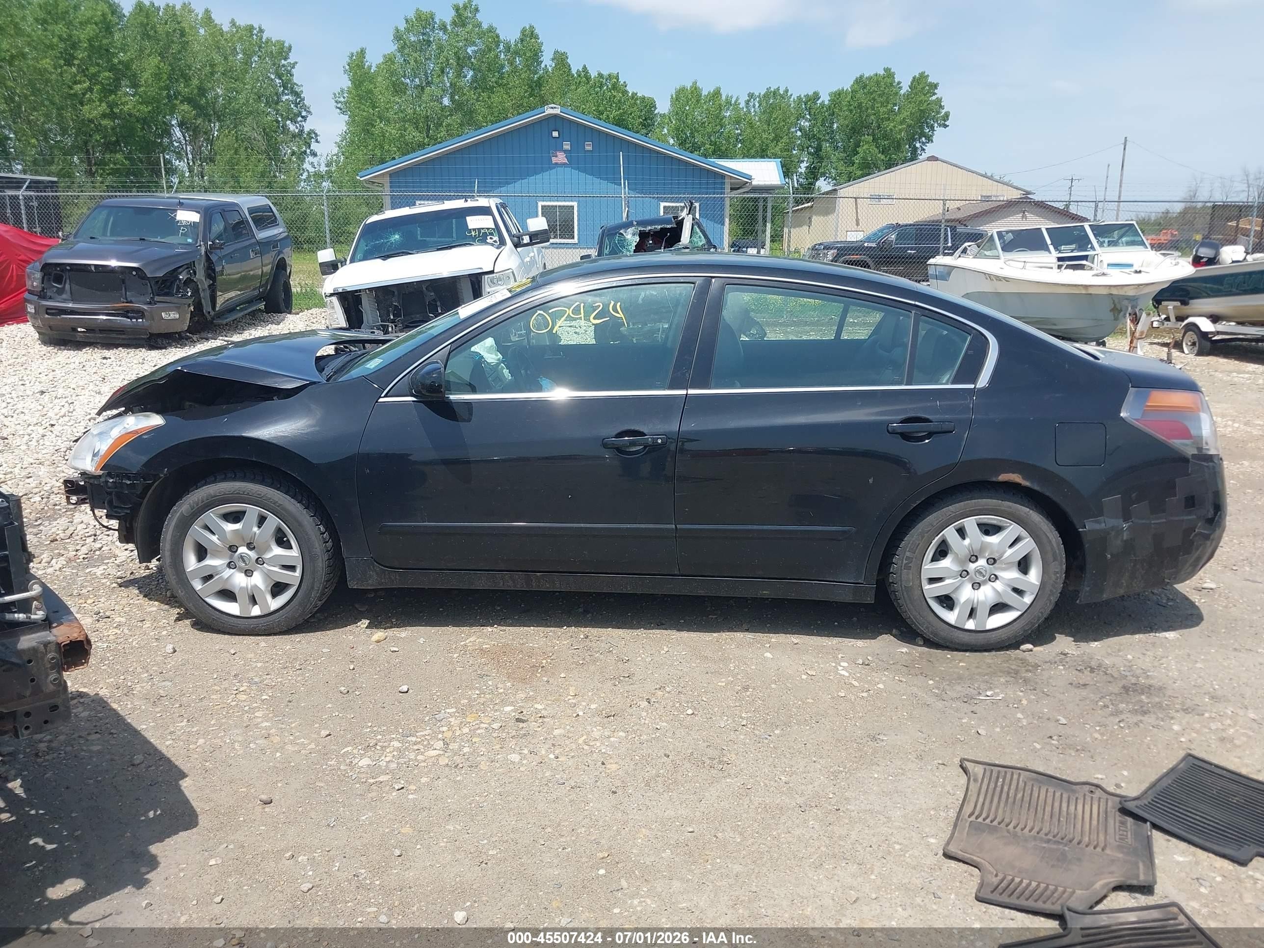 2012 Nissan Altima 2.5 S Black vin: 1N4AL2AP8CC163913
