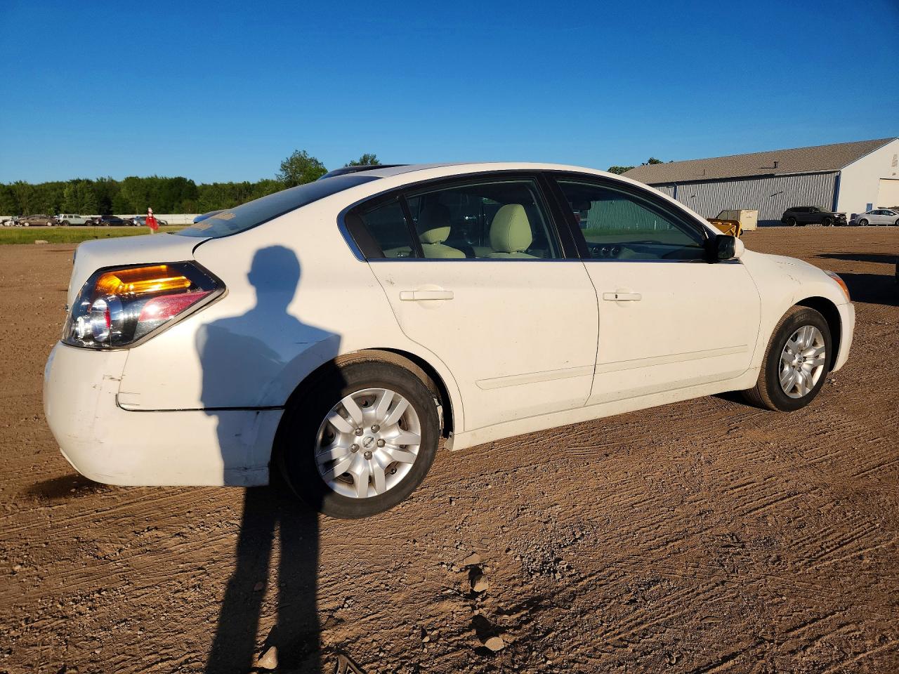 2012 Nissan Altima 2.5 White vin: 1N4AL2AP8CC167265
