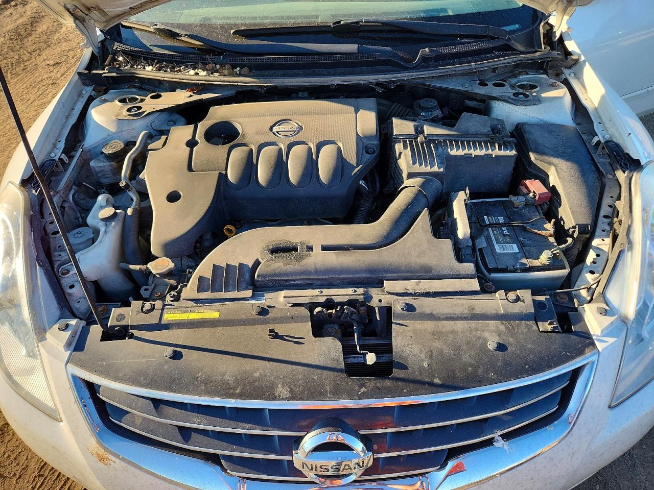 2012 Nissan Altima 2.5 White vin: 1N4AL2AP8CC167265