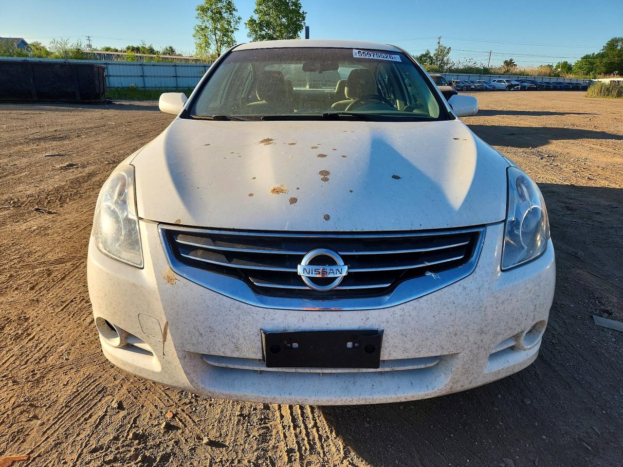 2012 Nissan Altima 2.5 White vin: 1N4AL2AP8CC167265